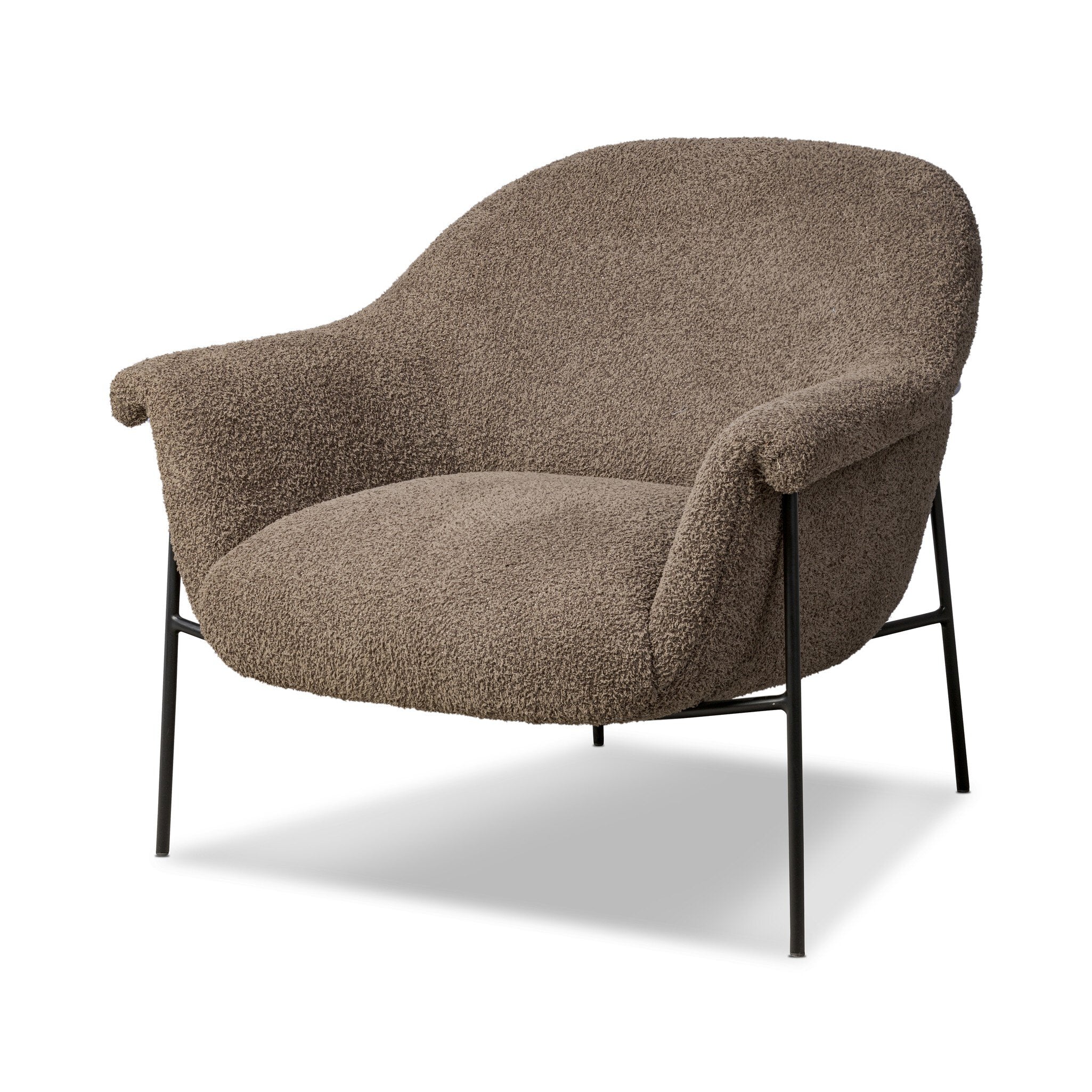 Four Hands Suerte Chair — Sheldon Java-Matte Ebony
