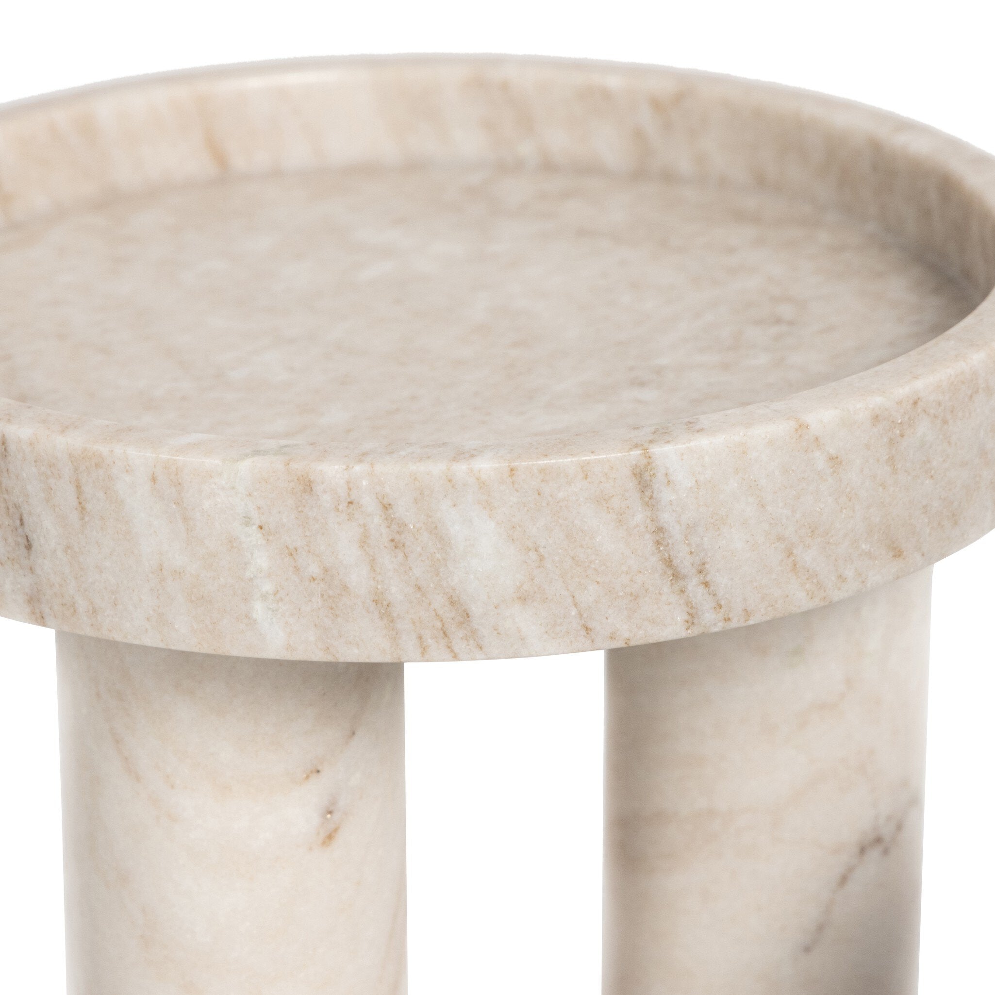 Four Hands Kanto Bowls, Set Of 2 — Black Marble-Antique White Marble