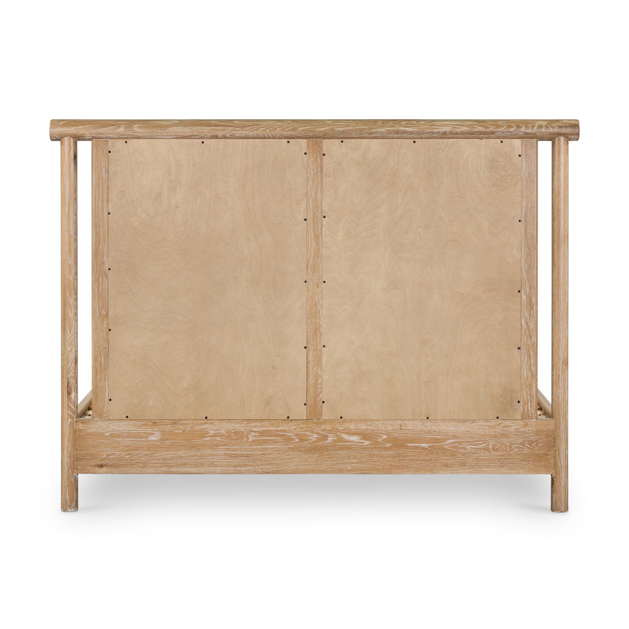 Four Hands Montana Bed — Altro Snow-Whitewashed Oak-Queen