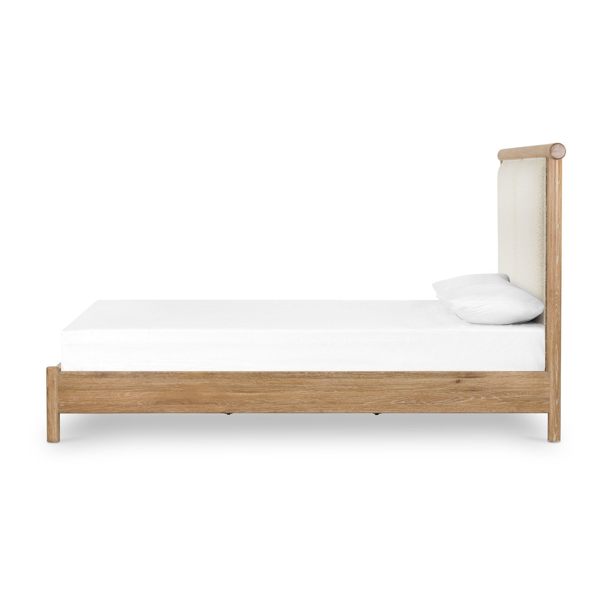 Four Hands Montana Bed — Altro Snow-Whitewashed Oak-Queen