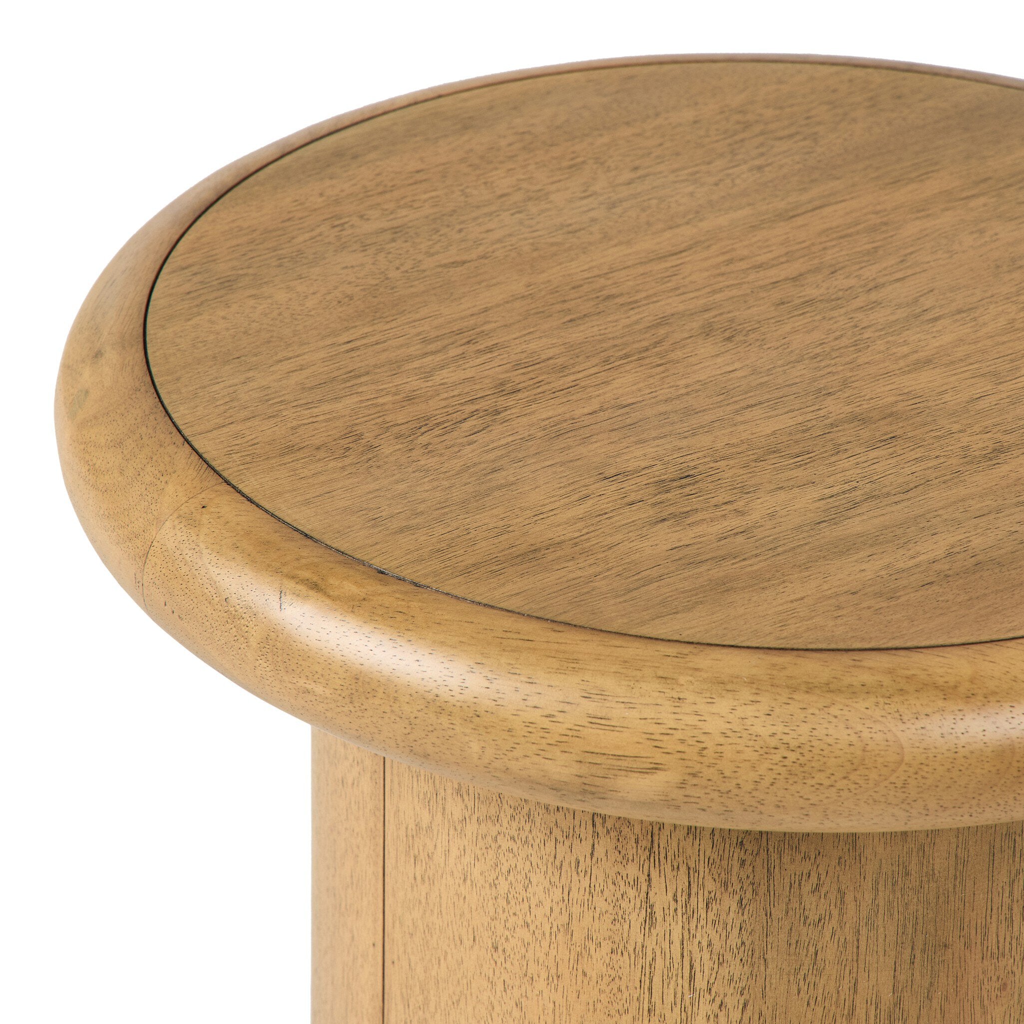 Four Hands Zach End Table — Burnished Parawood
