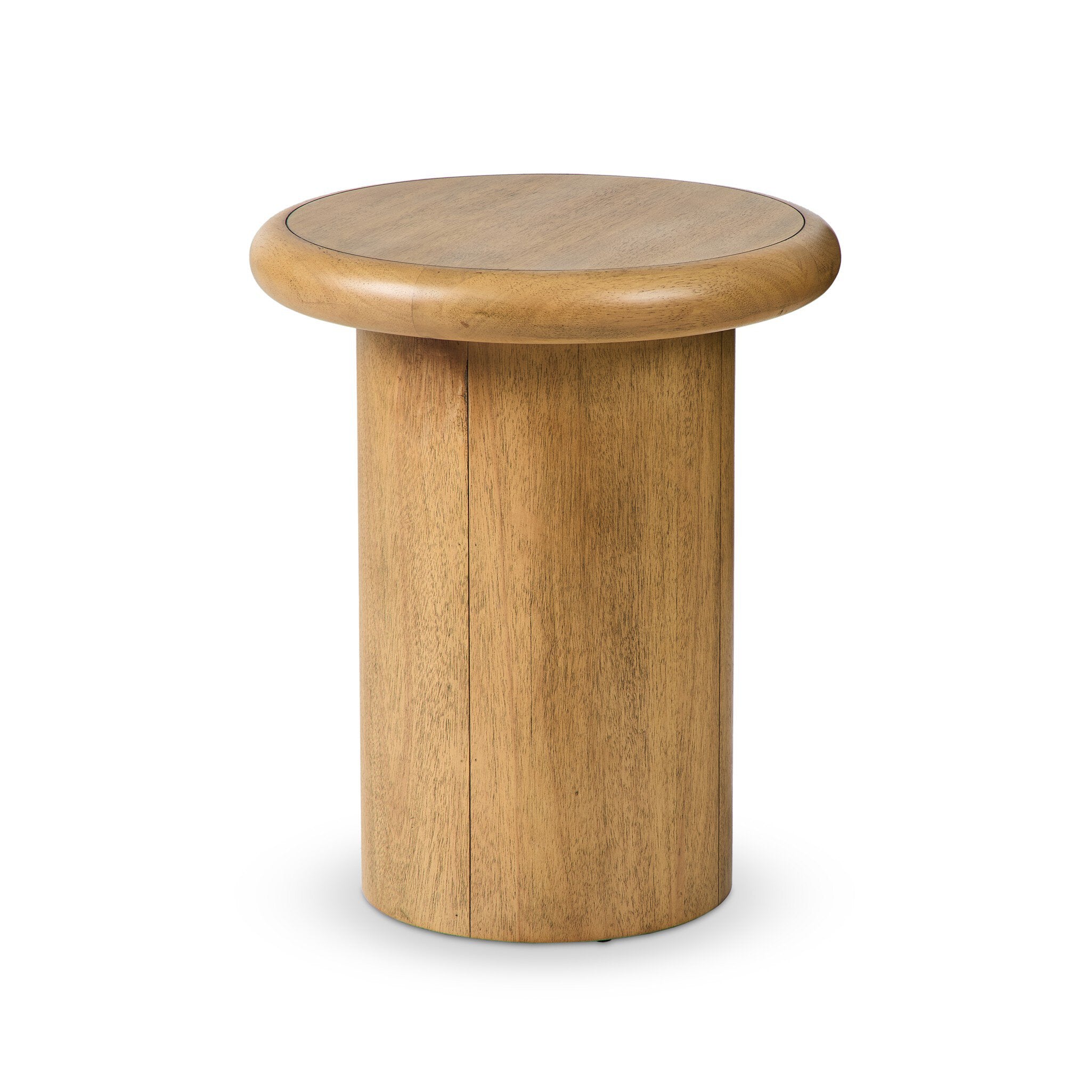 Four Hands Zach End Table — Burnished Parawood