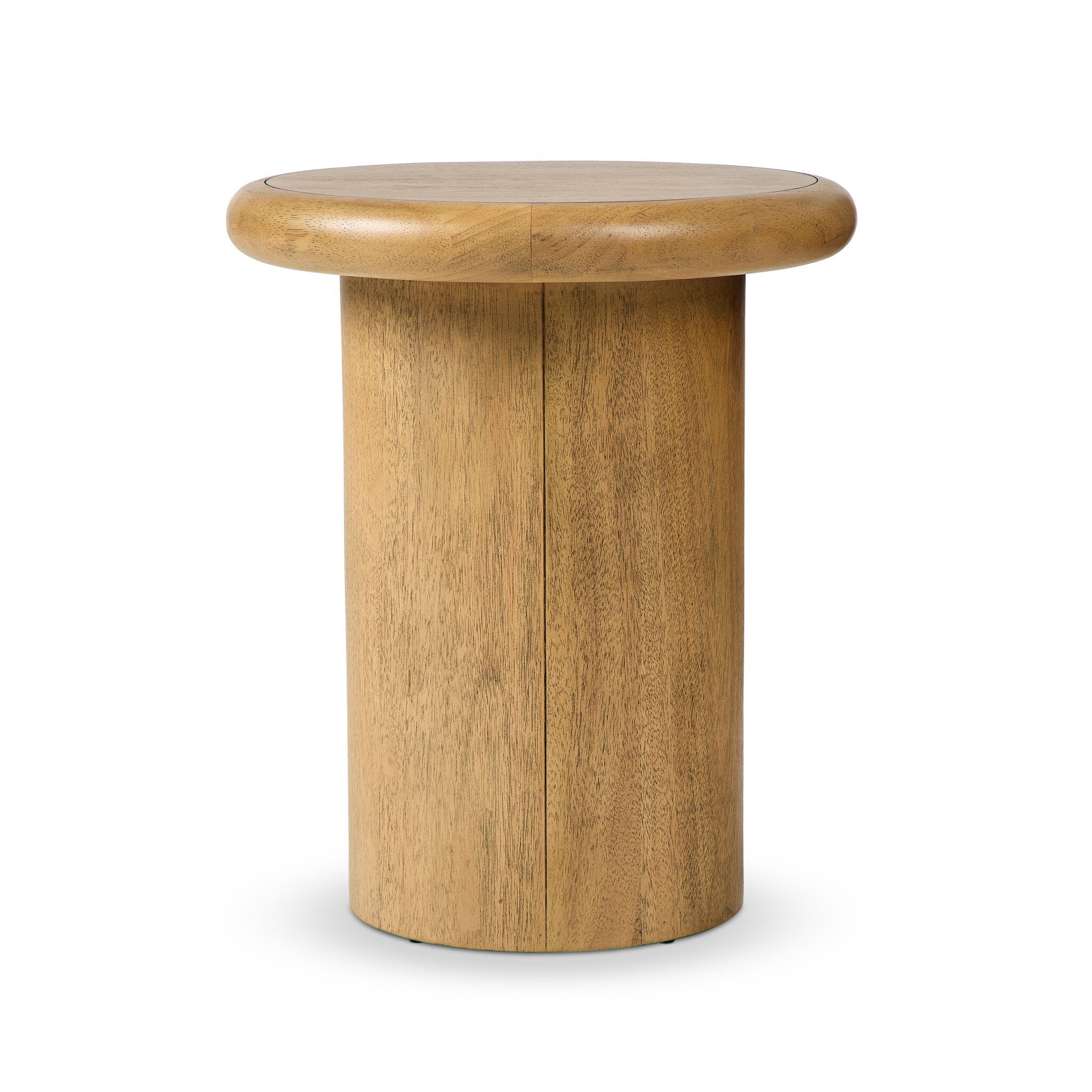 Four Hands Zach End Table — Burnished Parawood