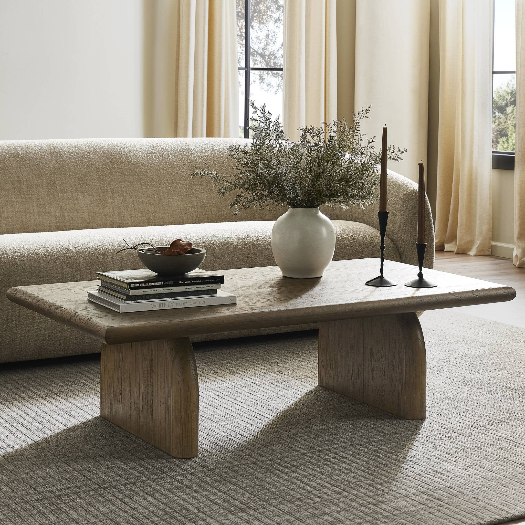Four Hands Sorrento Coffee Table — Aged Drift Mindi