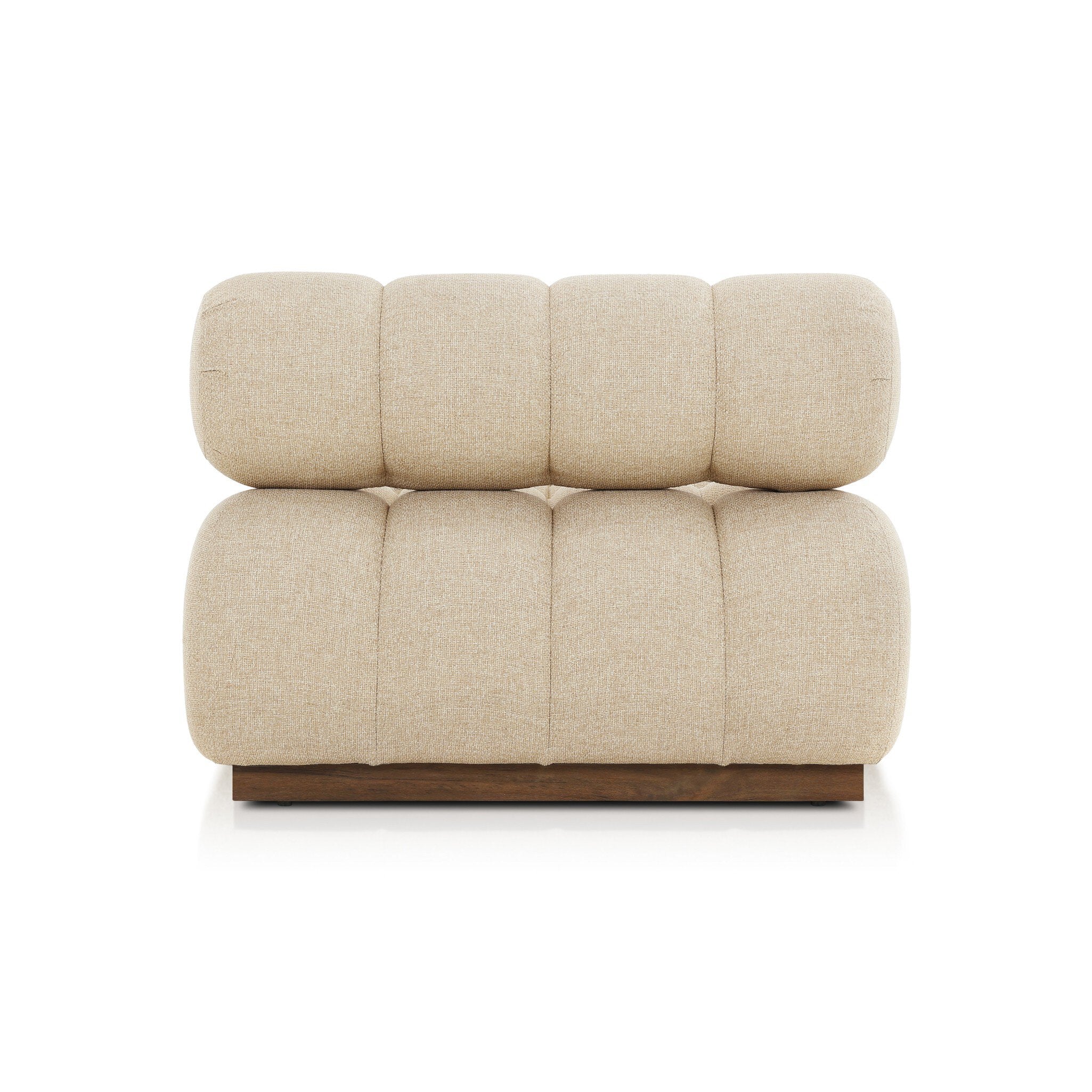 Four Hands Build Your Own: Roma Outdoor Sectional — Hayes Cream-Stained Toasted Brown