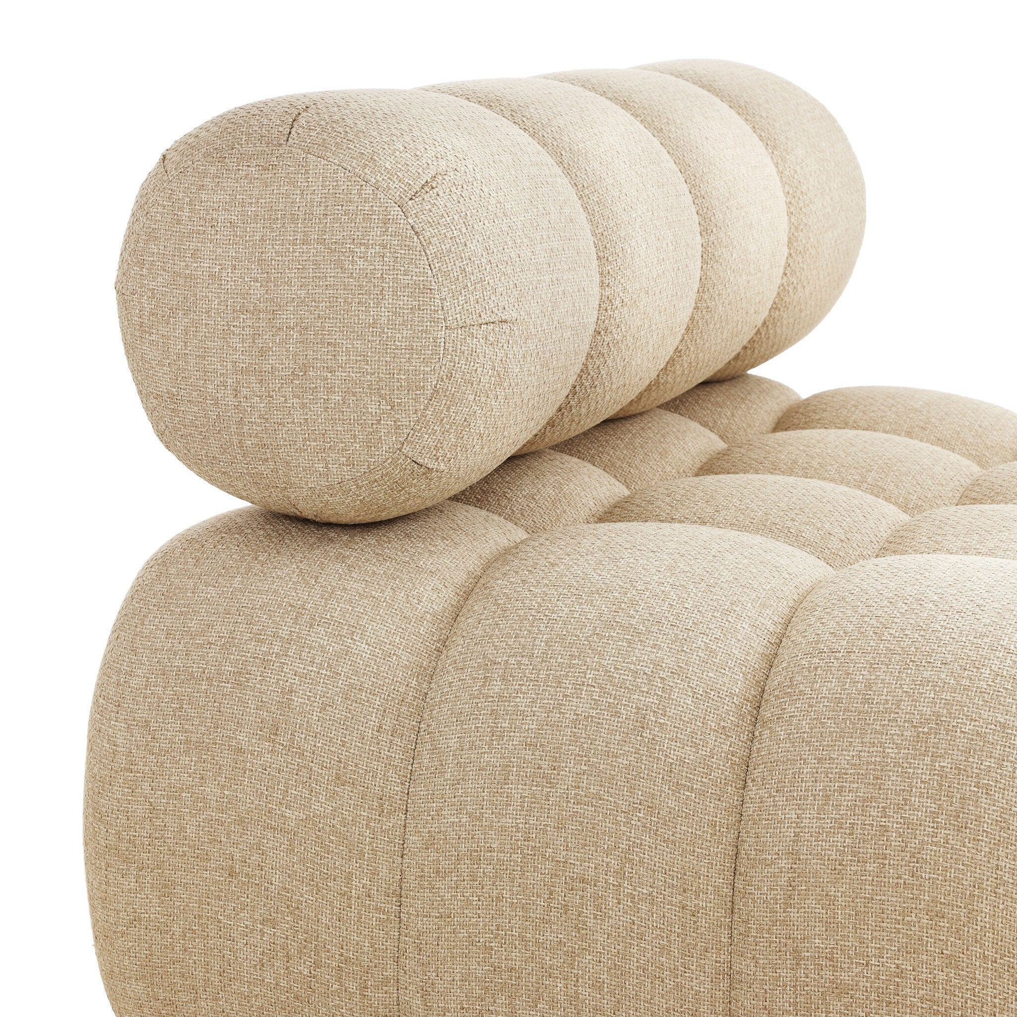 Four Hands Build Your Own: Roma Outdoor Sectional — Hayes Cream-Stained Toasted Brown