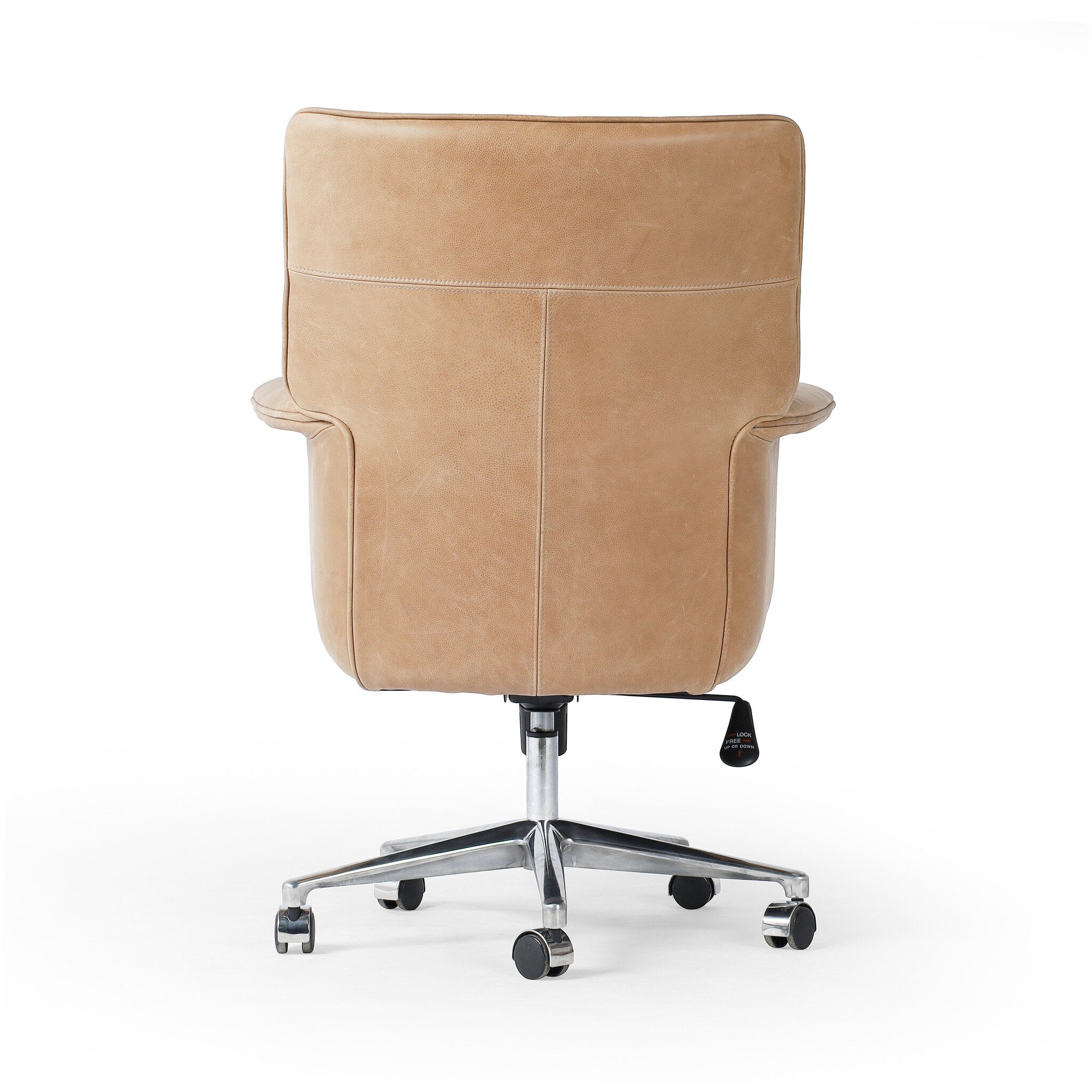 Four Hands Humphrey Desk Chair — Palermo Drift-Polished Aluminum