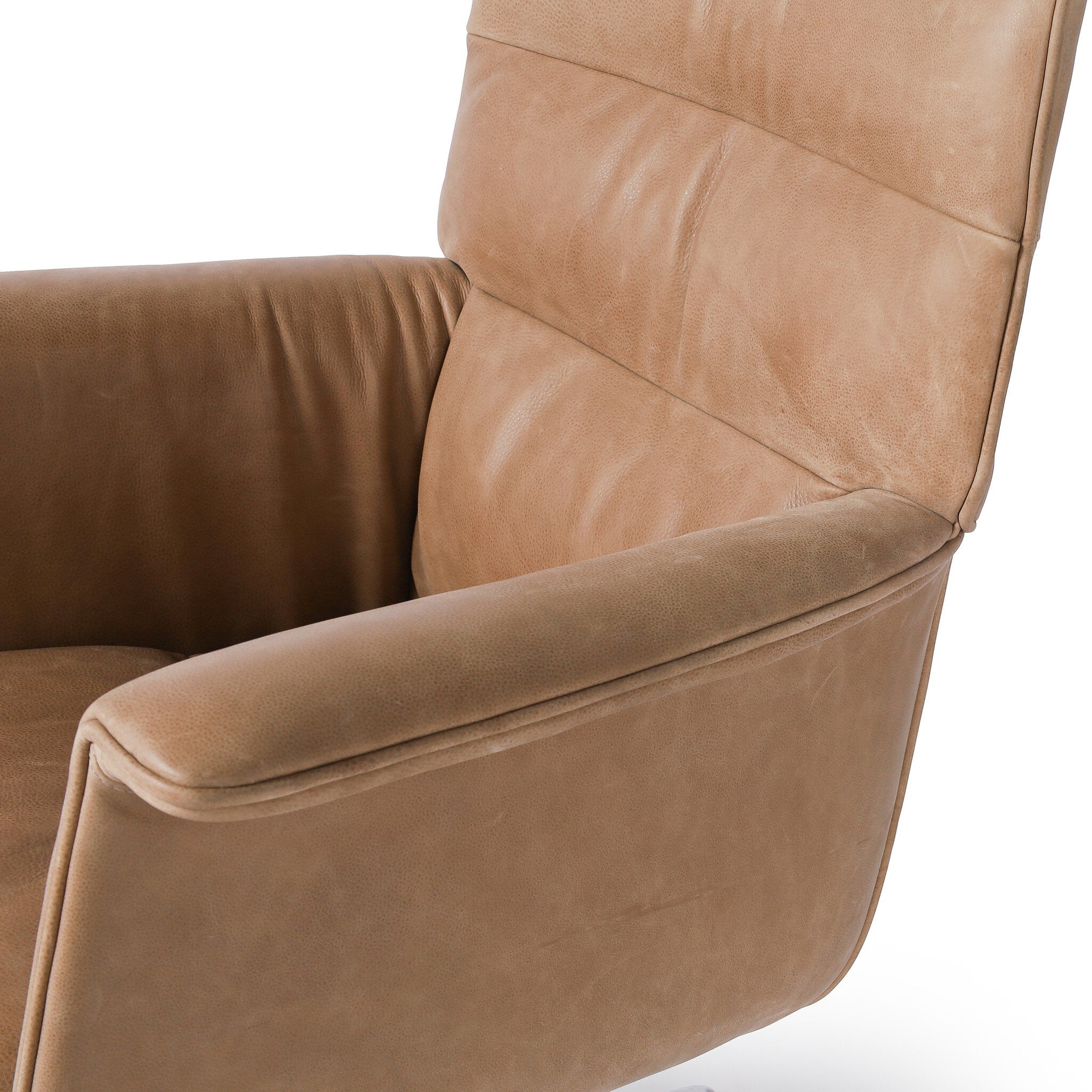 Four Hands Humphrey Desk Chair — Palermo Drift-Polished Aluminum