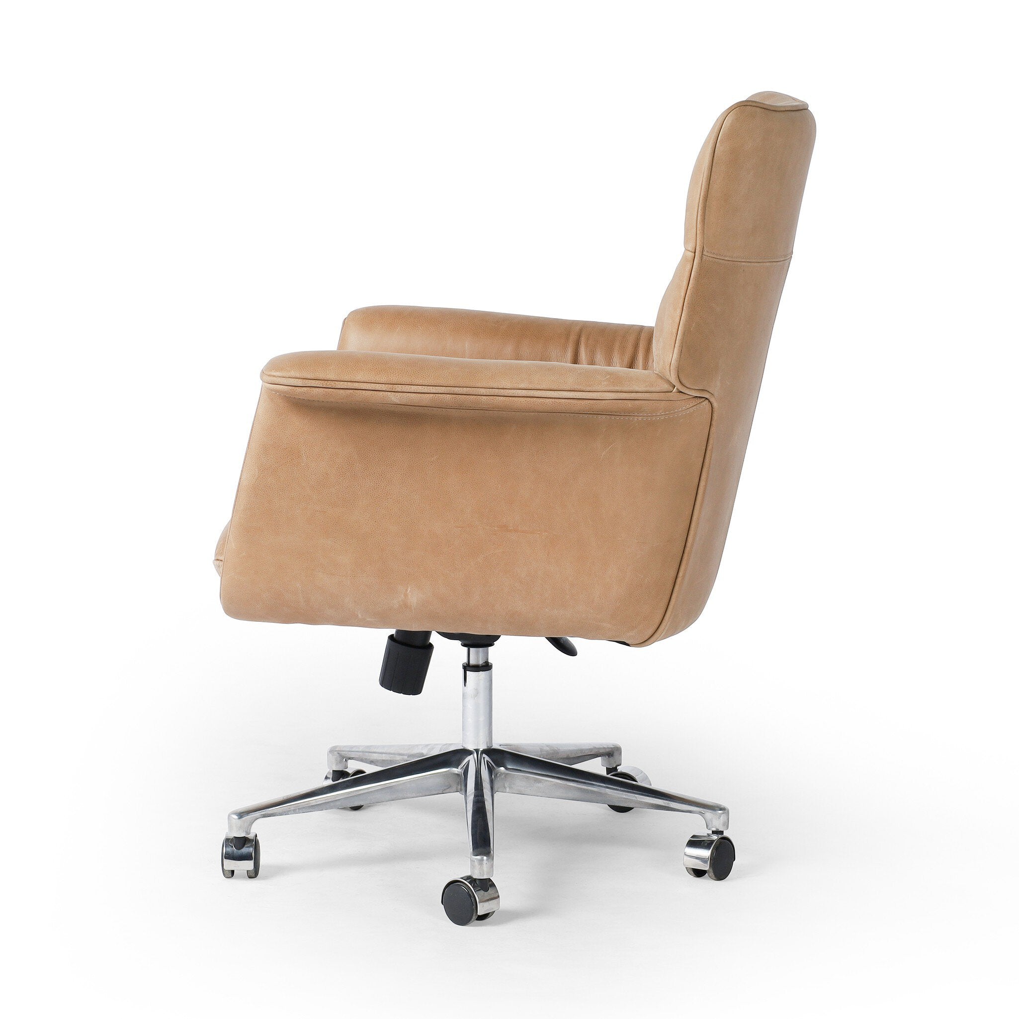 Four Hands Humphrey Desk Chair — Palermo Drift-Polished Aluminum