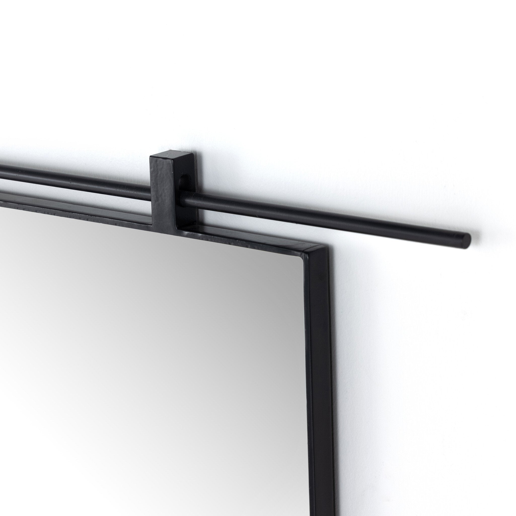 Four Hands Chico Arch Mirror — Antiqued Iron-Mirror