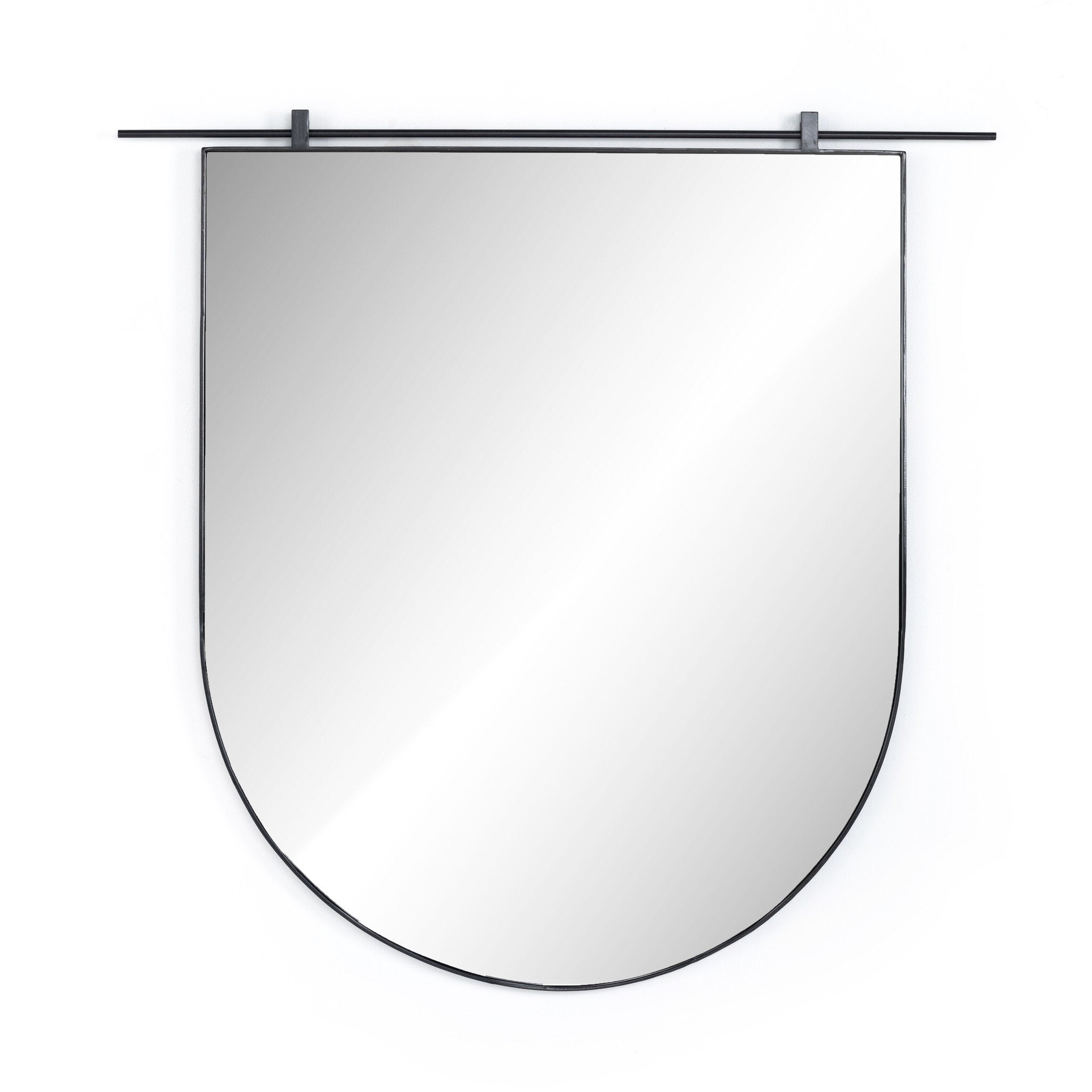 Four Hands Chico Arch Mirror — Antiqued Iron-Mirror