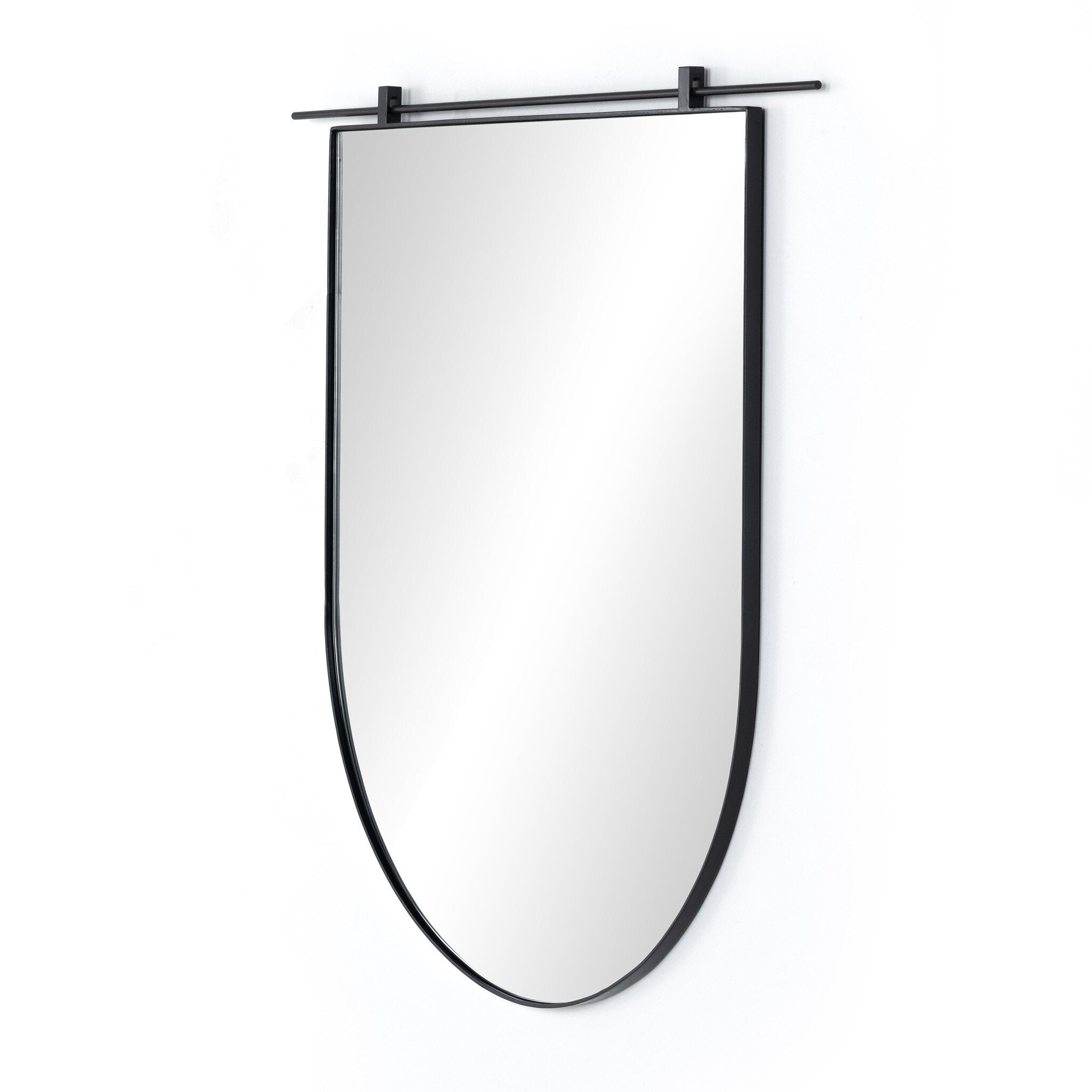 Four Hands Chico Arch Mirror — Antiqued Iron-Mirror
