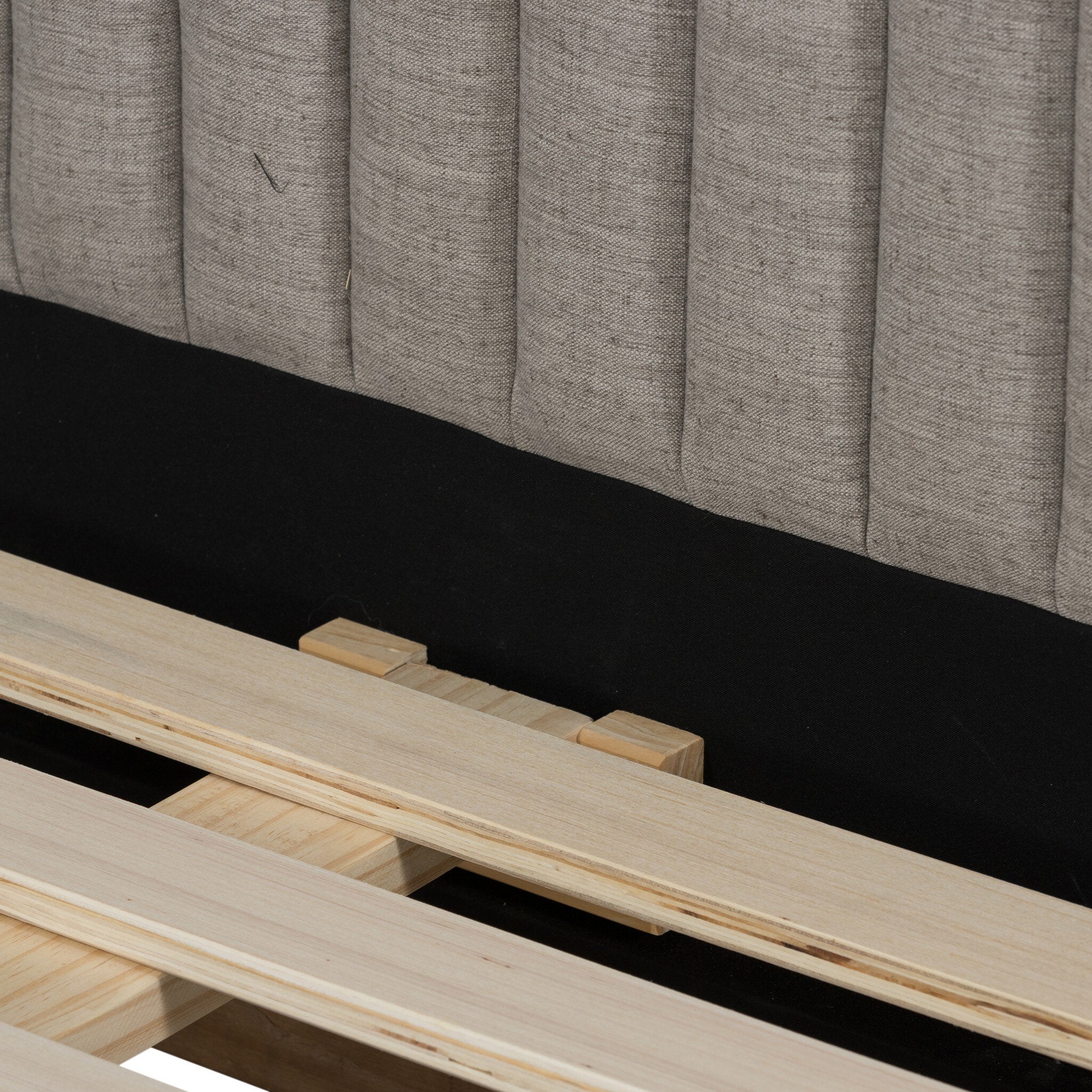 Four Hands Montgomery Bed — Savile Flannel-Weathered Sepia-Queen