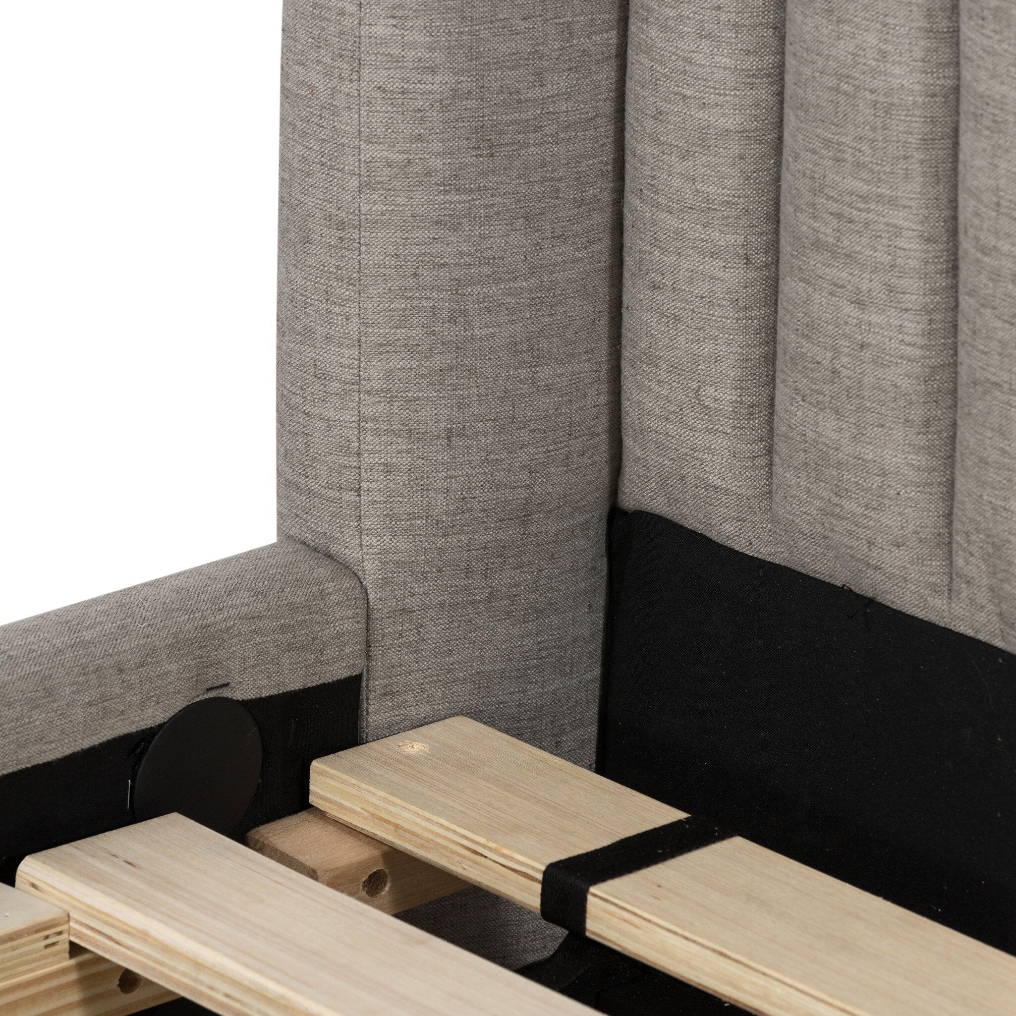 Four Hands Montgomery Bed — Savile Flannel-Weathered Sepia-King