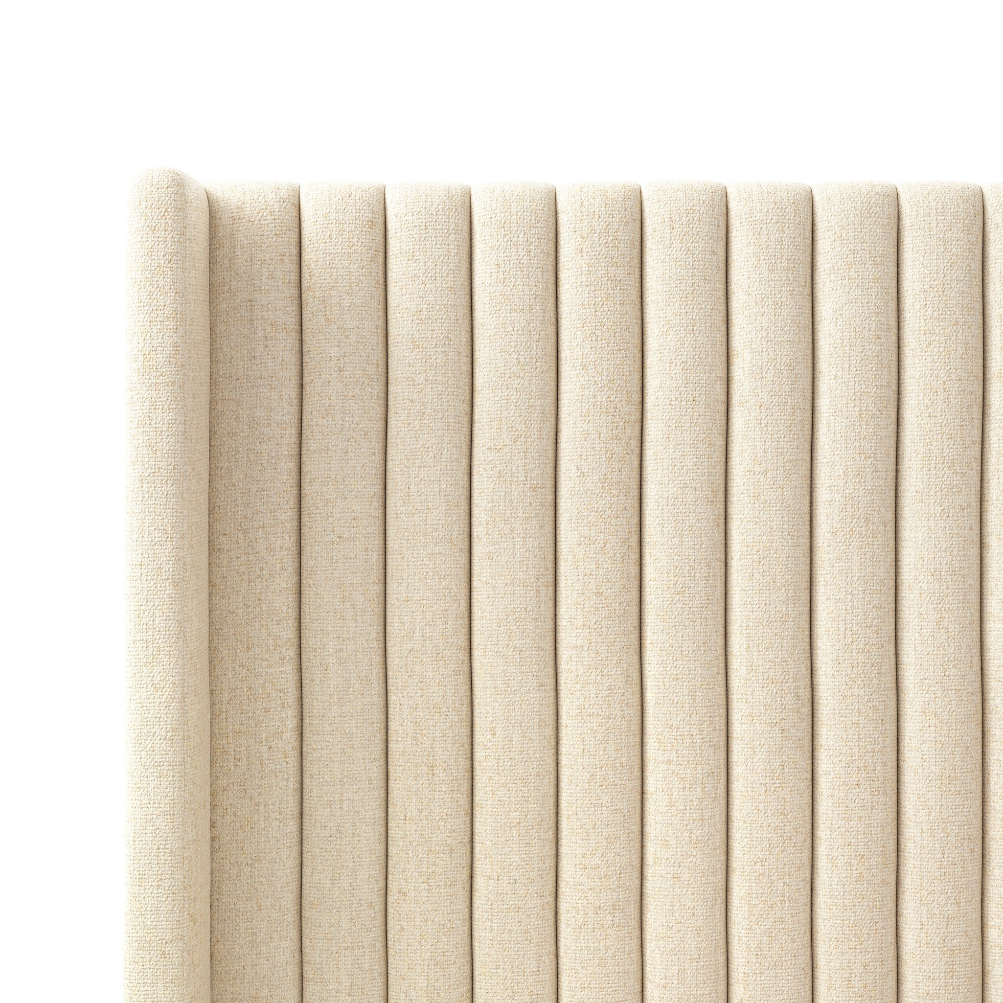 Four Hands Montgomery Bed — Thames Cream-Weathered Sepia-Queen