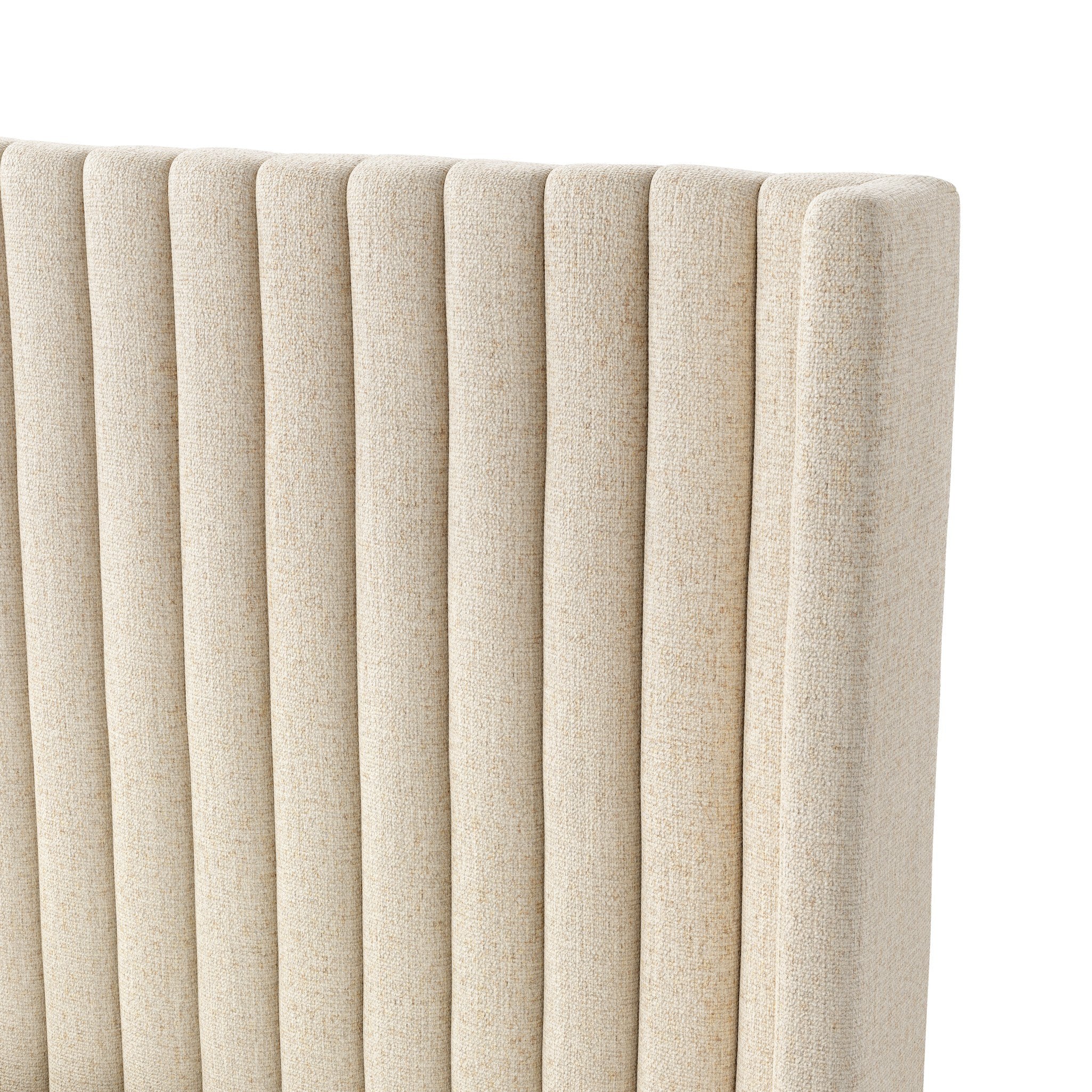 Four Hands Montgomery Bed — Thames Cream-Weathered Sepia-King