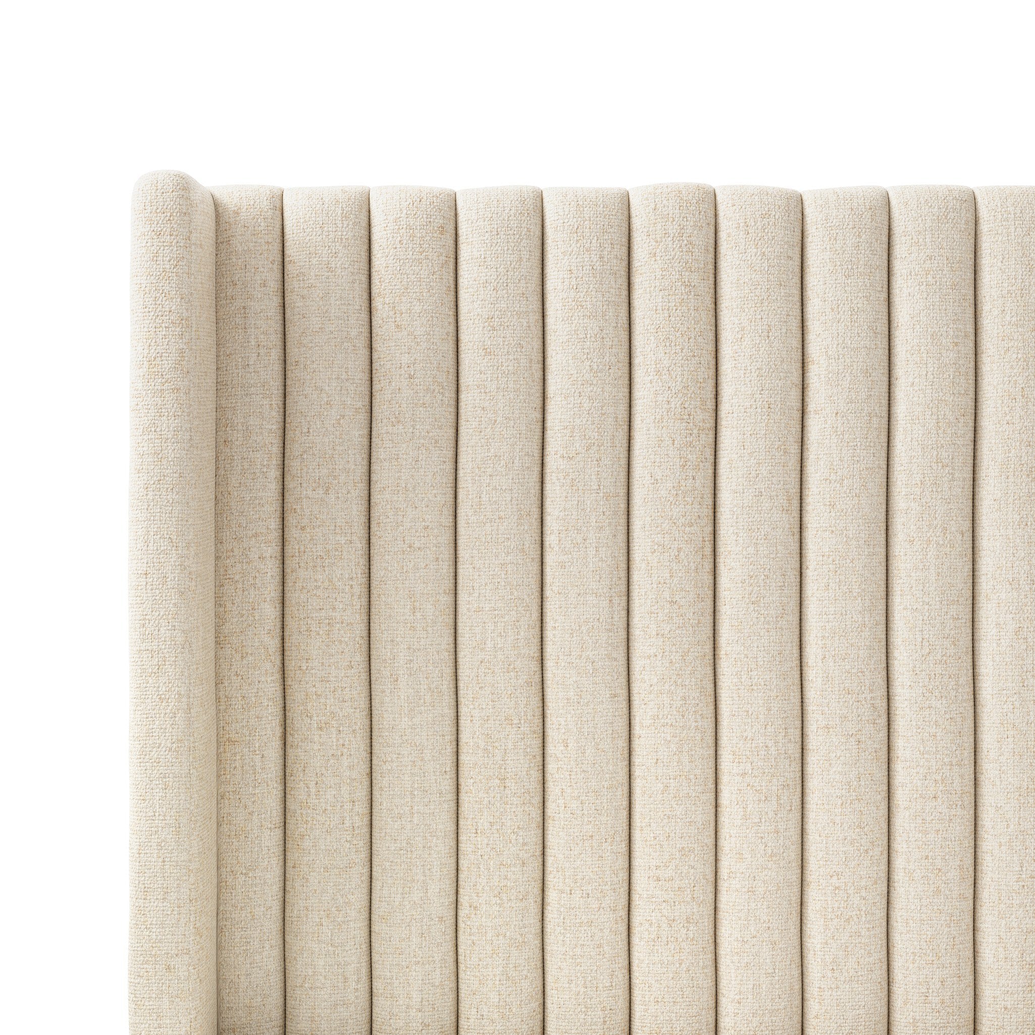 Four Hands Montgomery Bed — Thames Cream-Weathered Sepia-King