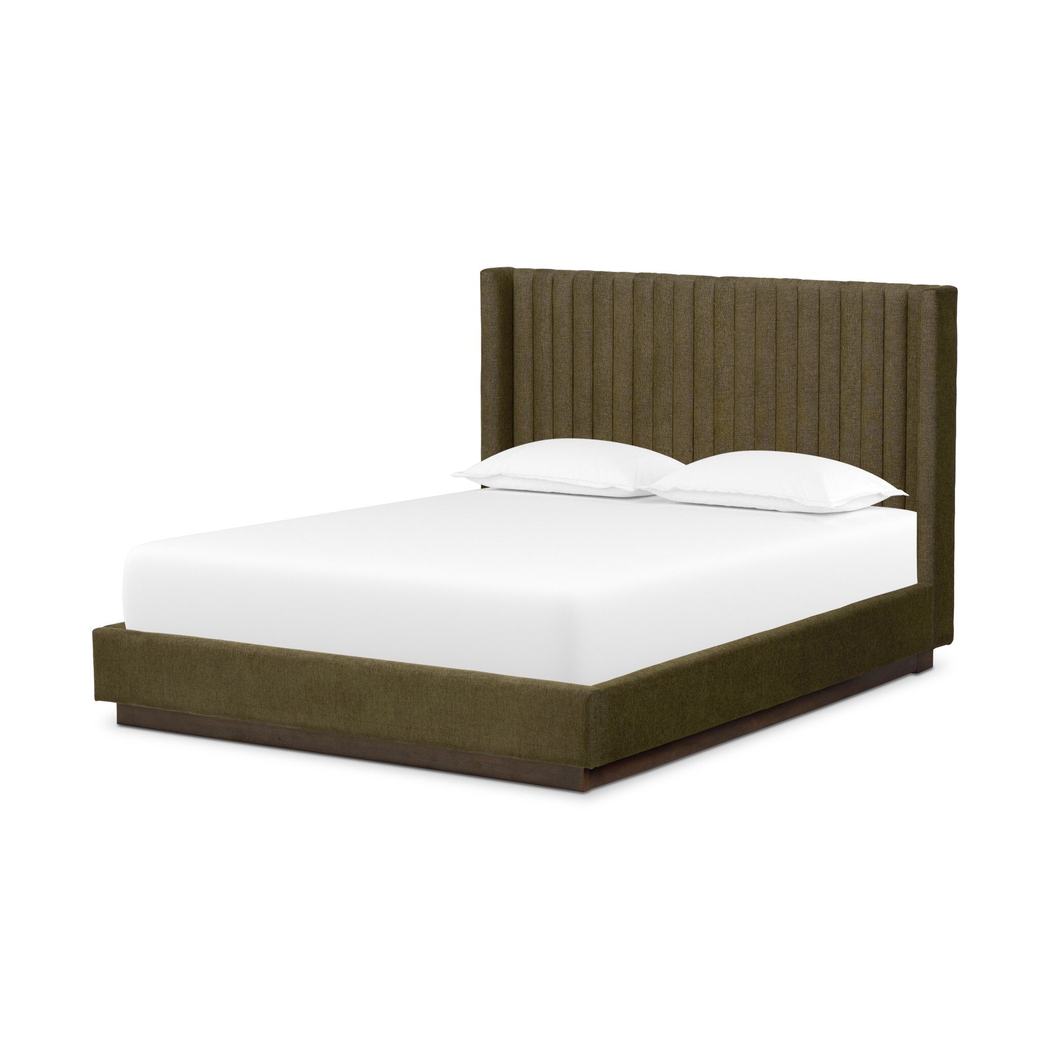 Four Hands Montgomery Bed — Sutton Olive-Almond-Queen