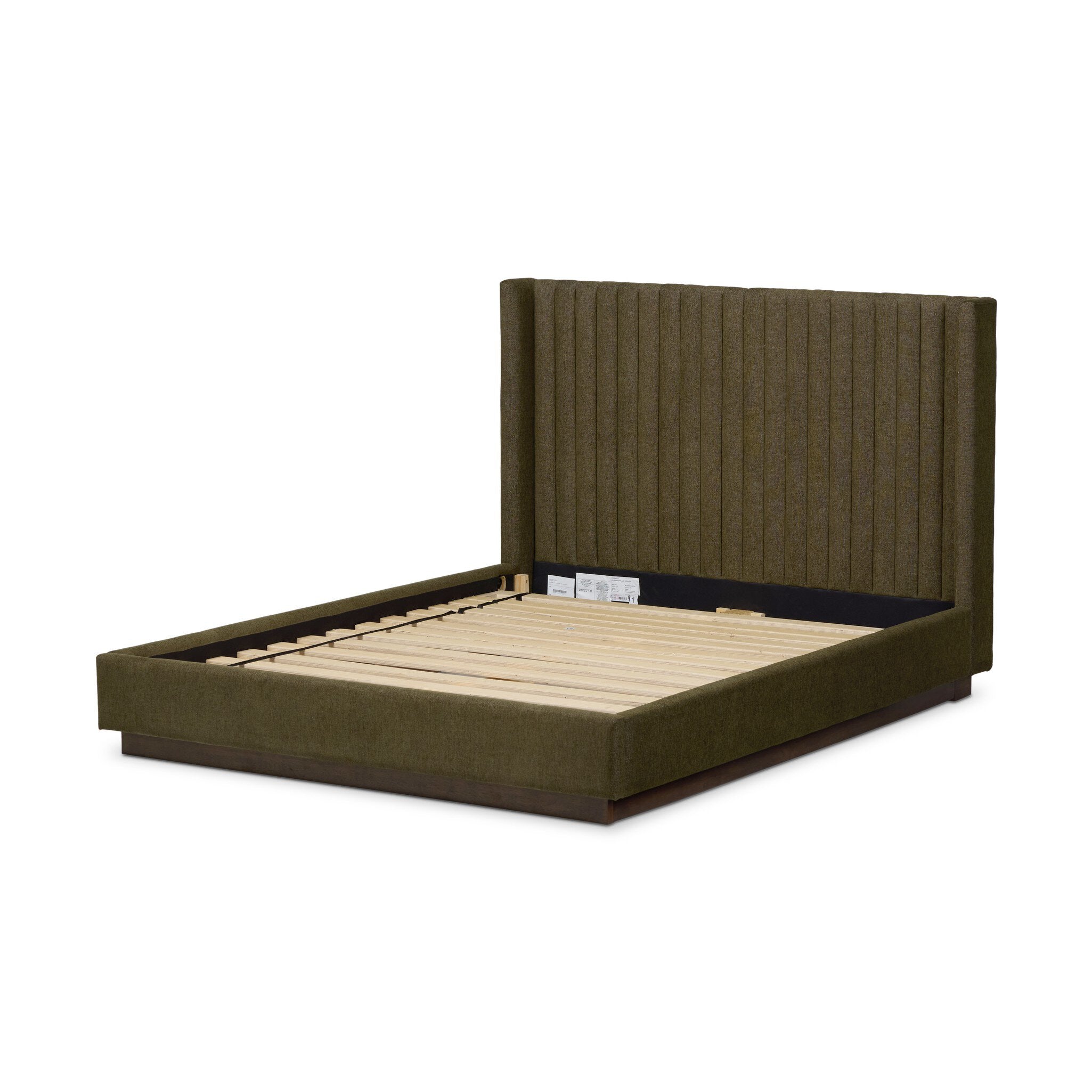 Four Hands Montgomery Bed — Sutton Olive-Almond-King