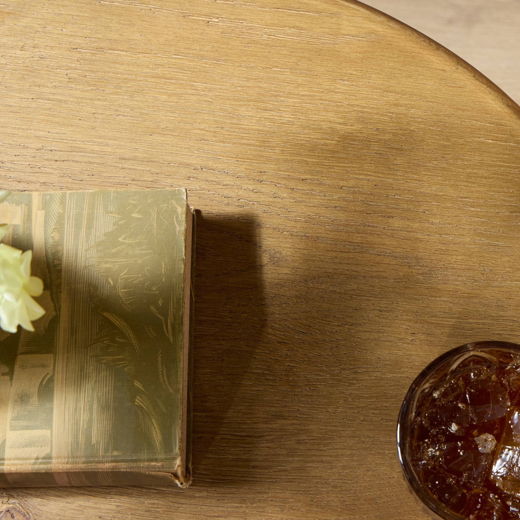 Four Hands Paden End Table — Worn Oak-Worn Oak Veneer
