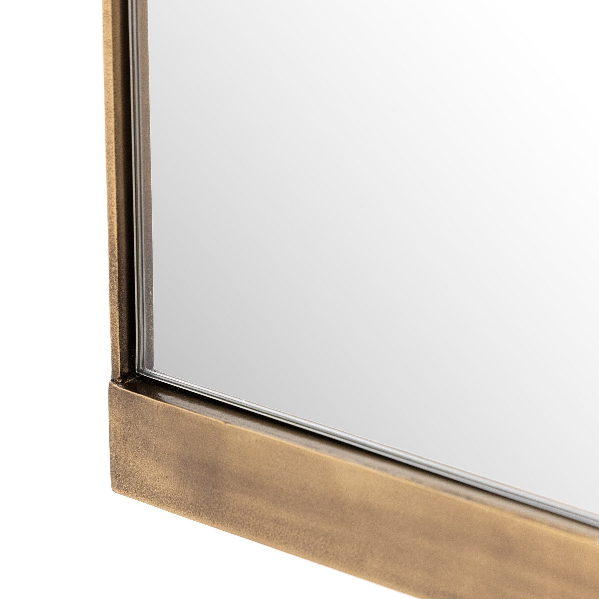 Four Hands Chico Small Mirror — Antique Brass-Mirror