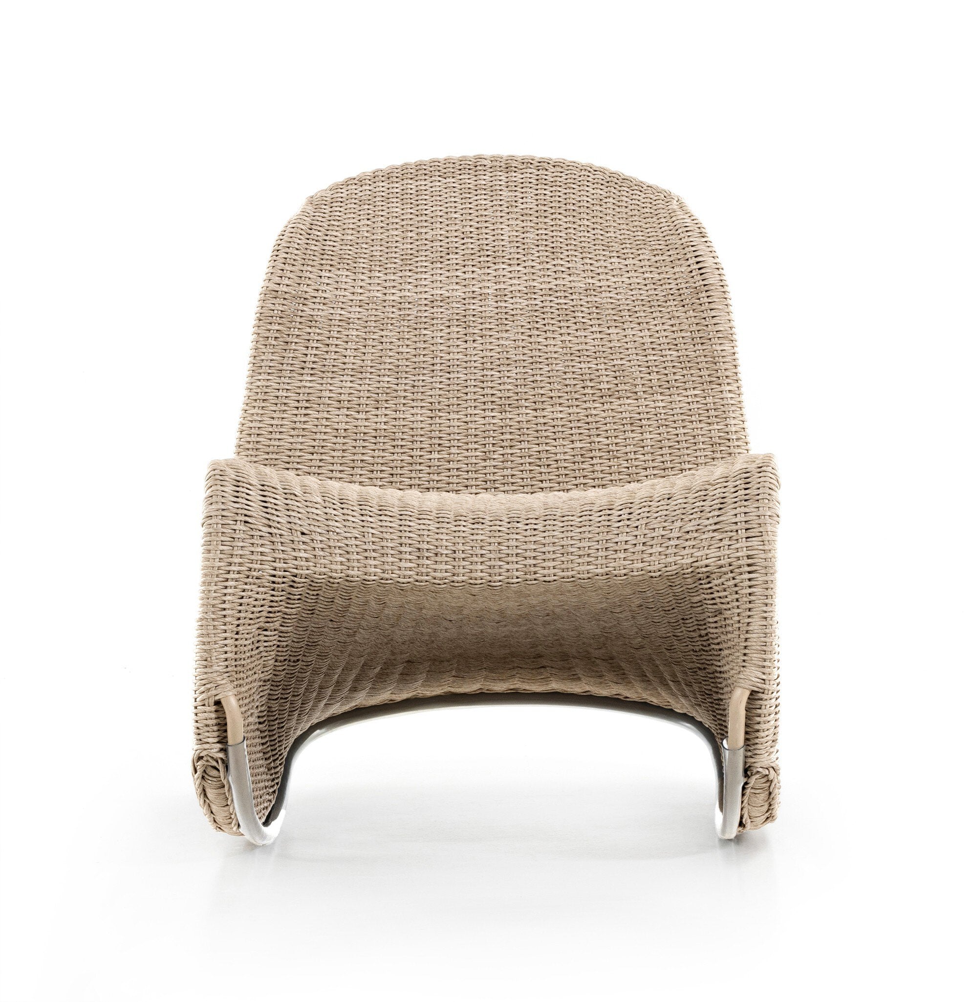 Four Hands Portia Outdoor Rocking Chair — Vintage White
