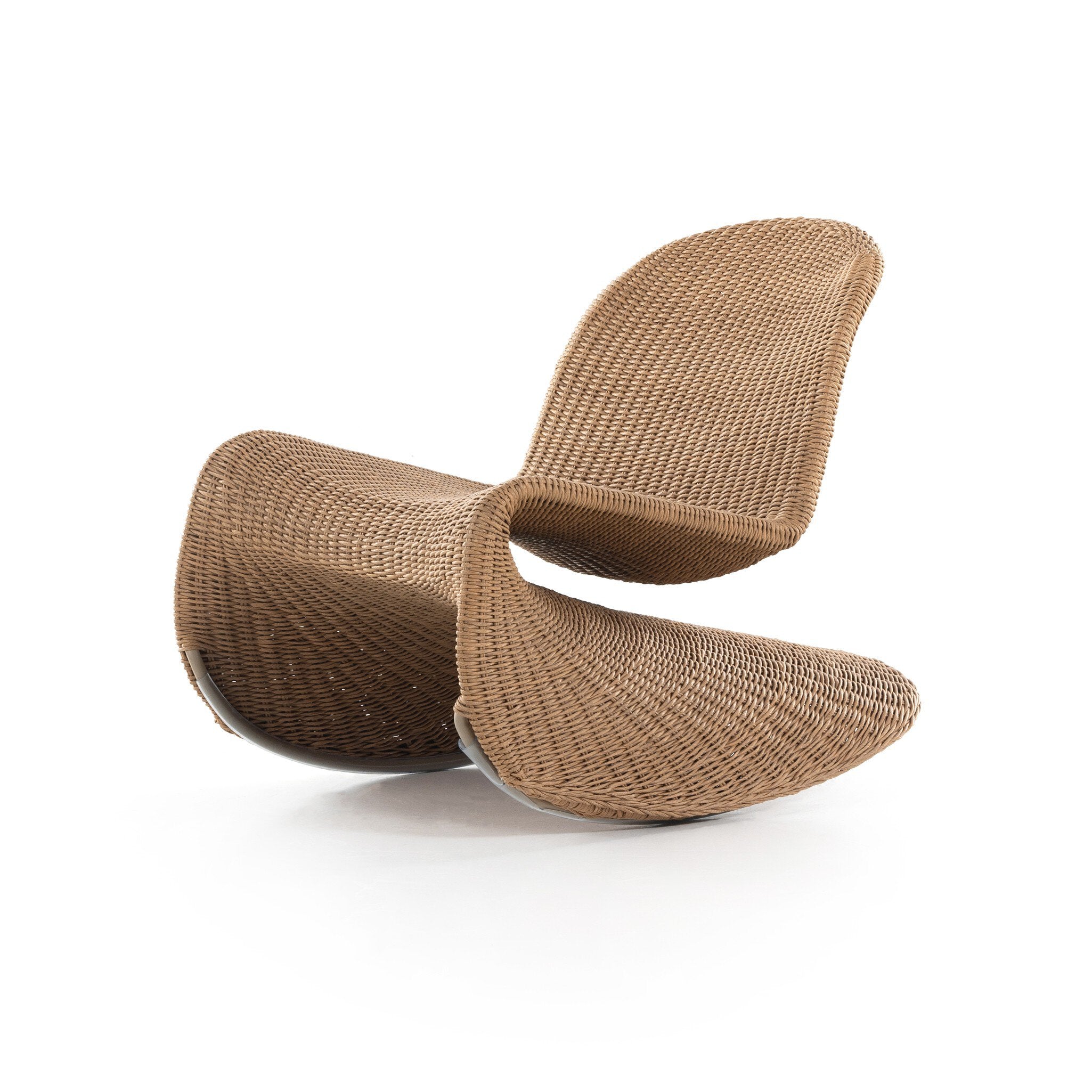 Four Hands Portia Outdoor Rocking Chair — Vintage Natural