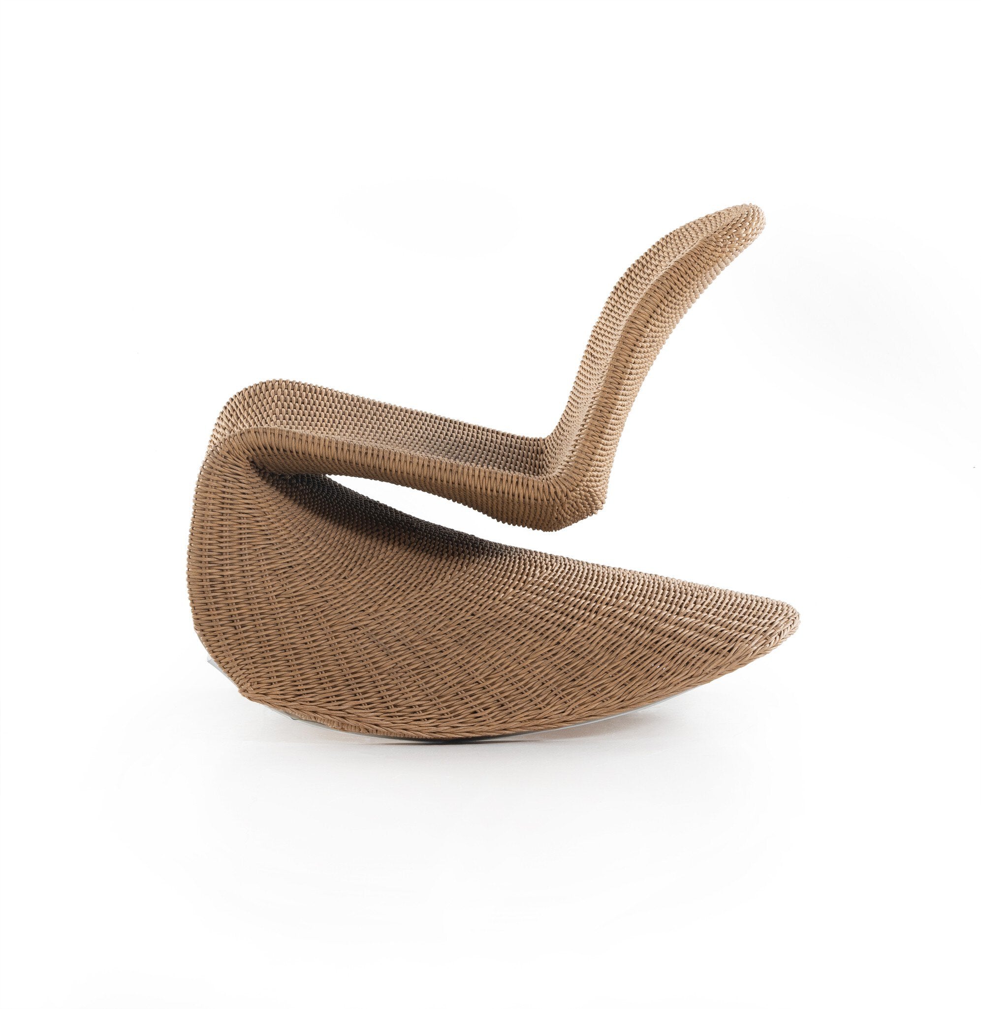 Four Hands Portia Outdoor Rocking Chair — Vintage Natural