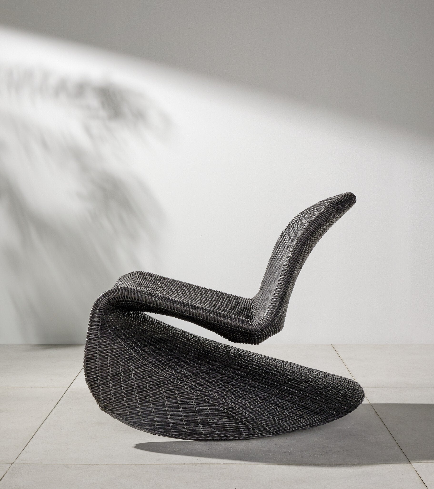 Four Hands Portia Outdoor Rocking Chair — Vintage Coal
