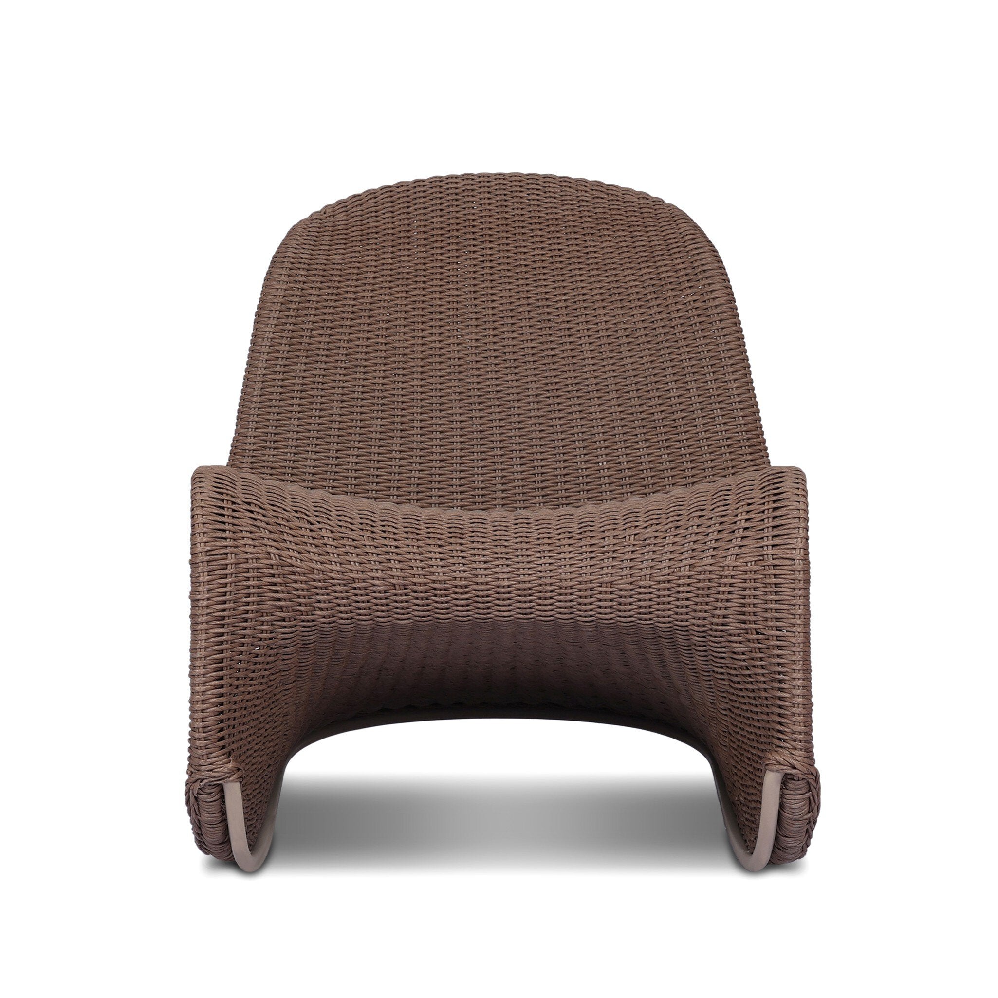 Four Hands Portia Outdoor Rocking Chair — Tanned Weave