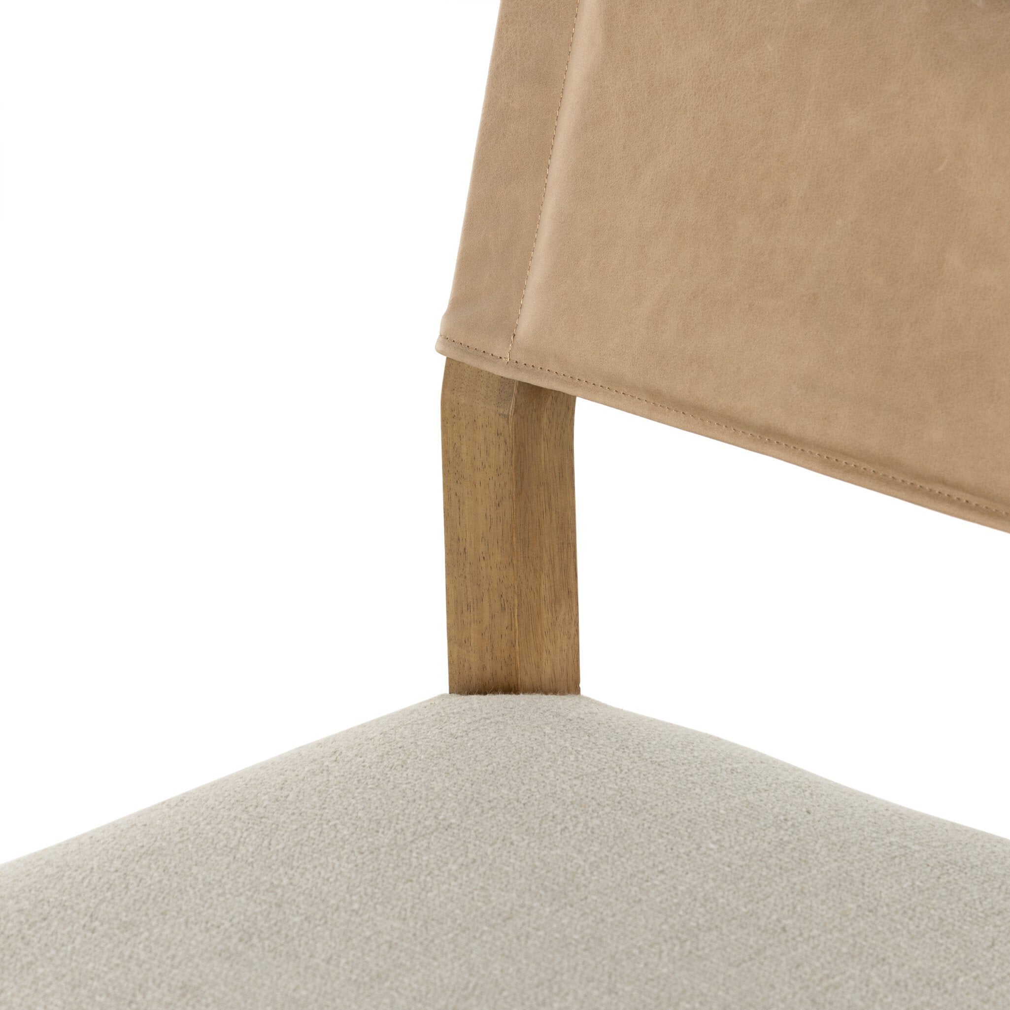 Four Hands Ferris Bar + Counter Stool — Winchester Beige-Thames Cream-Burnished Parawood-Bar