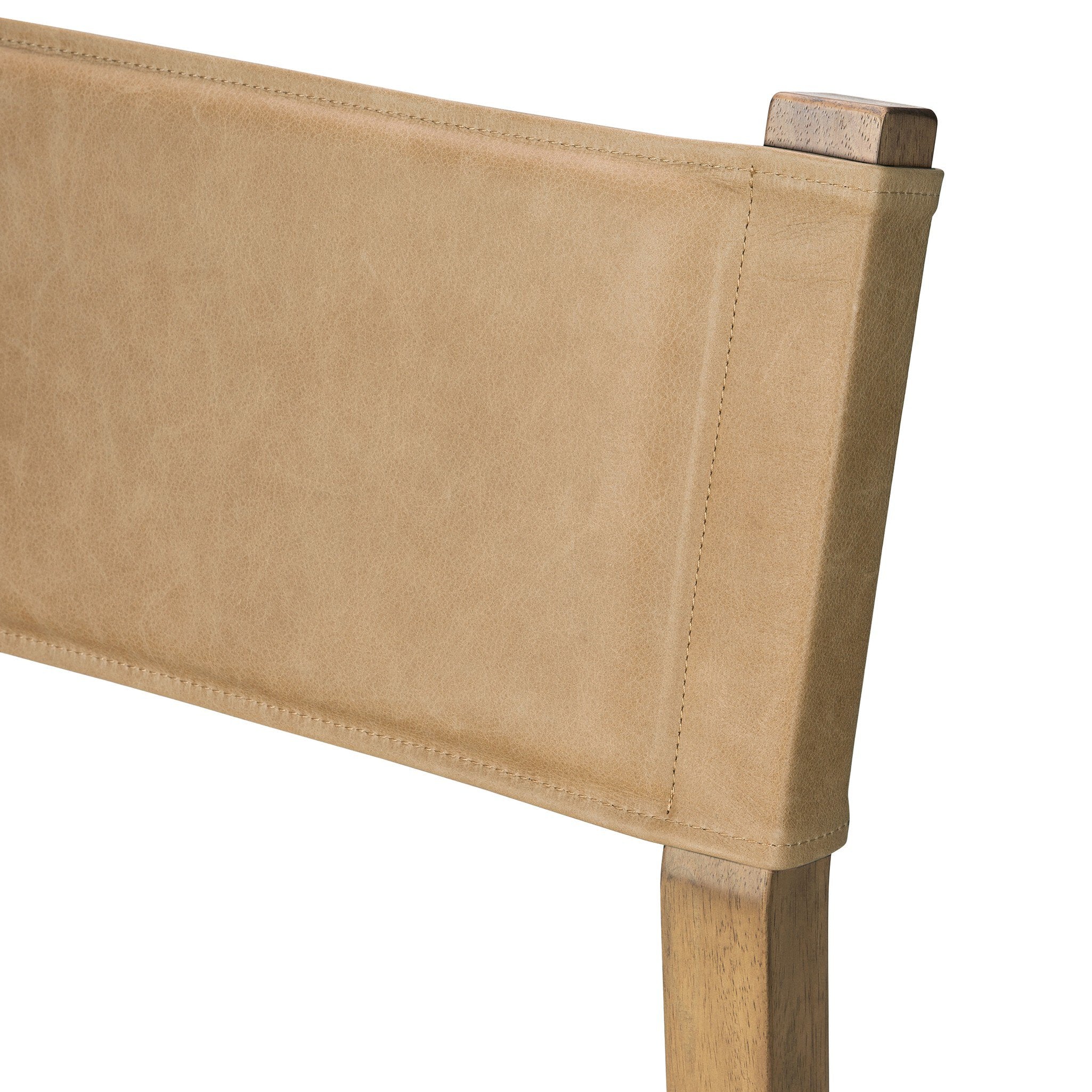 Four Hands Ferris Bar + Counter Stool — Winchester Beige-Thames Cream-Burnished Parawood-Counter