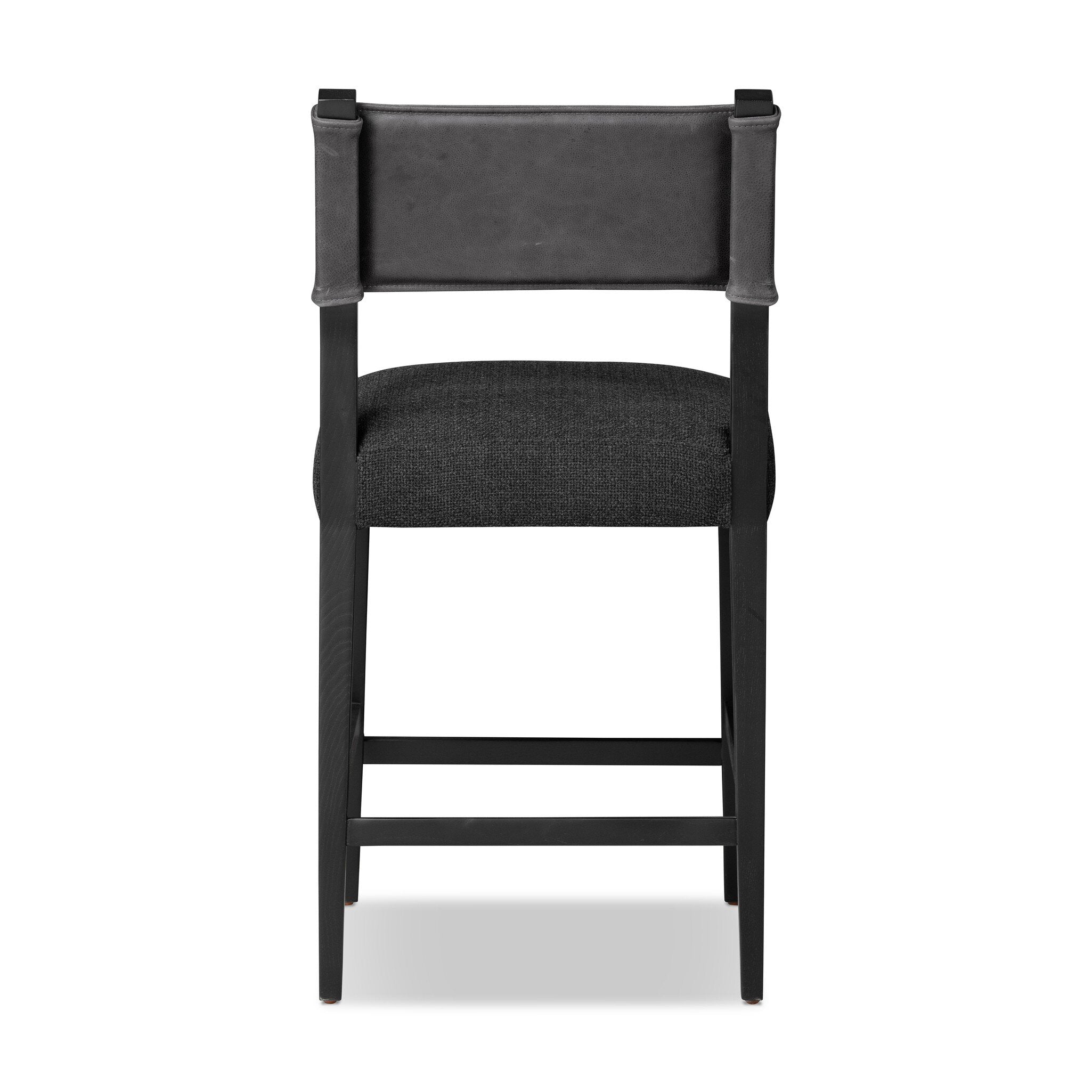 Four Hands Ferris Bar + Counter Stool — Palermo Black-Gibson Black-Black Ash-Counter