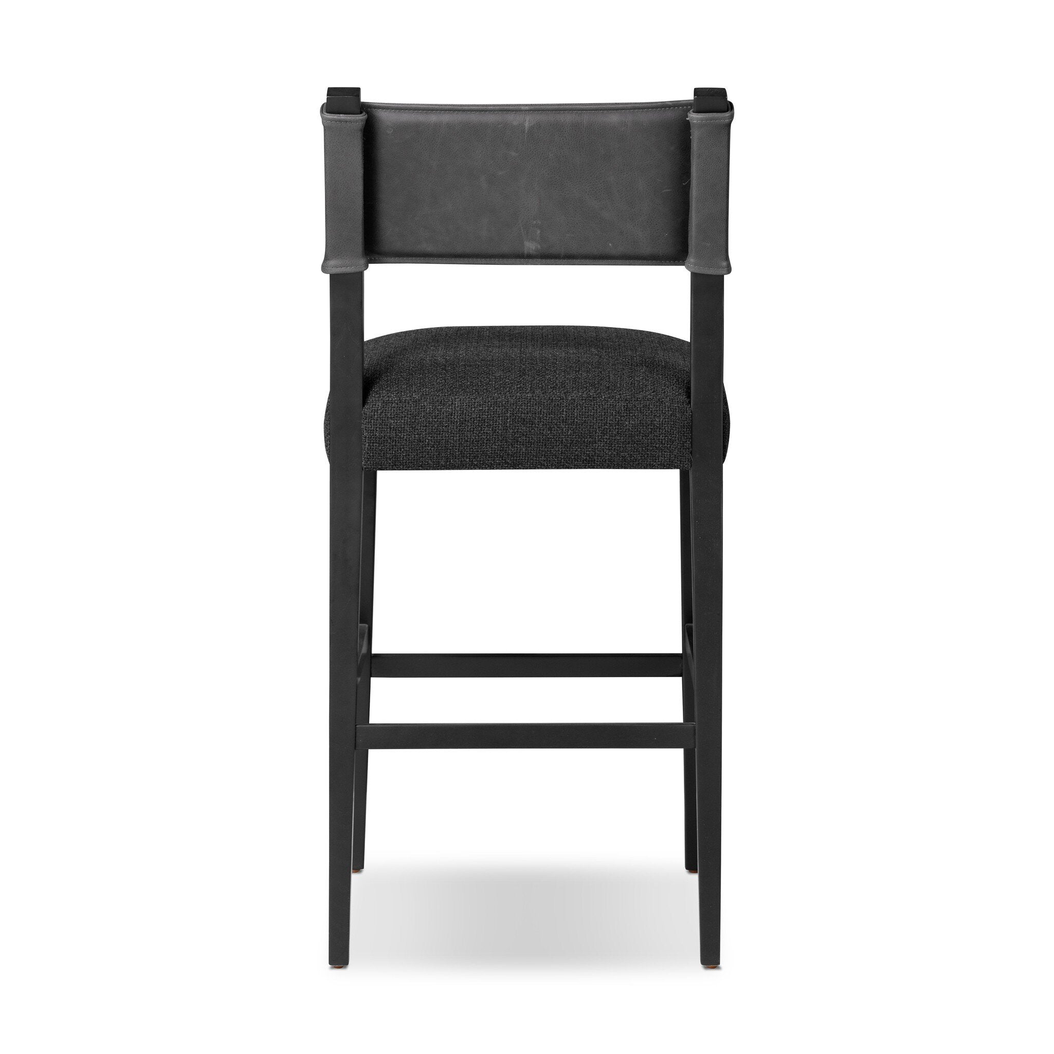 Four Hands Ferris Bar + Counter Stool — Palermo Black-Gibson Black-Black Ash-Bar