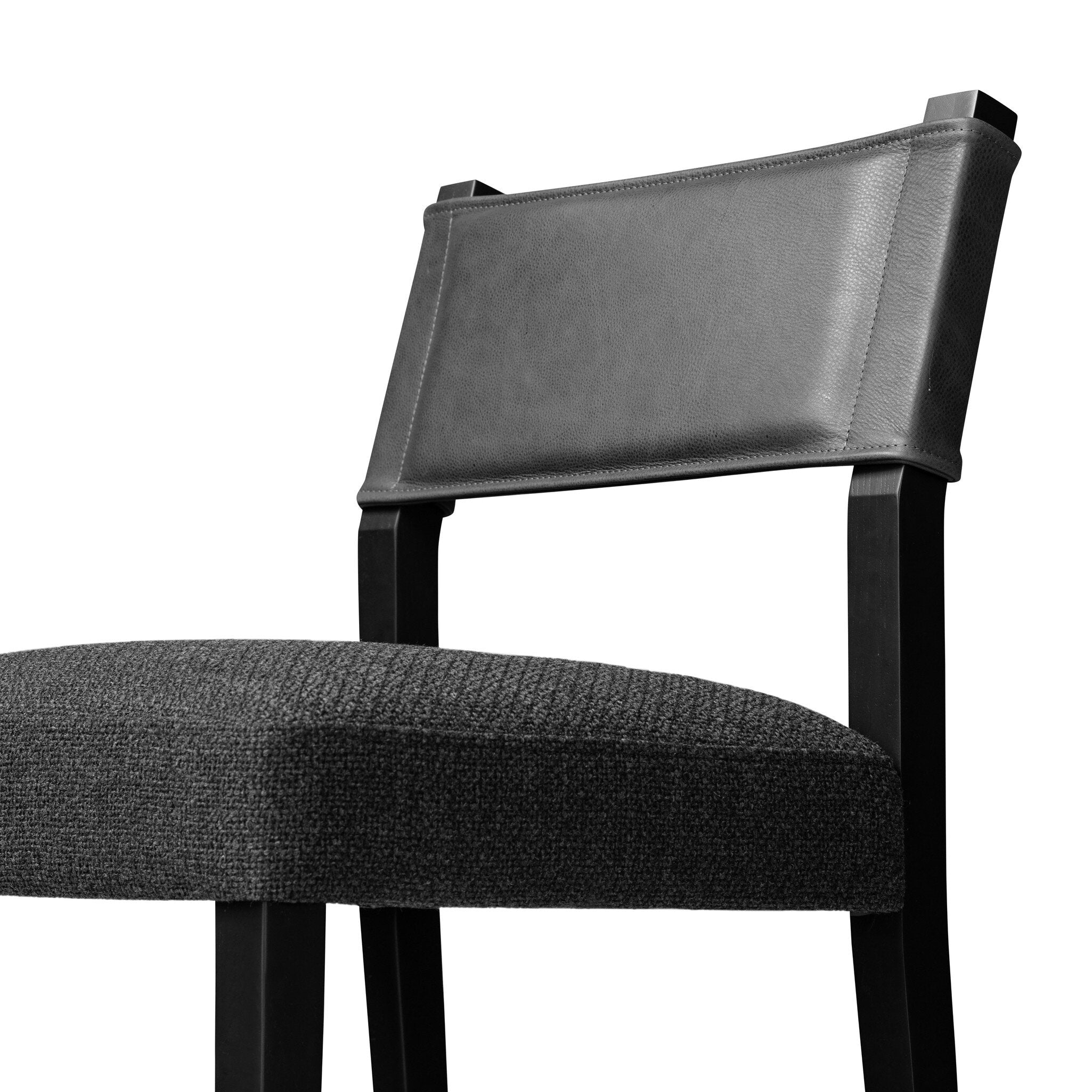 Four Hands Ferris Bar + Counter Stool — Palermo Black-Gibson Black-Black Ash-Bar