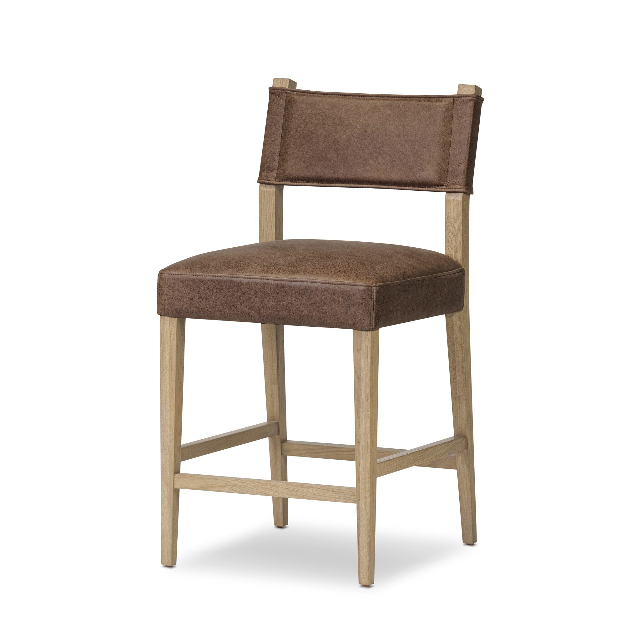 Four Hands Ferris Bar + Counter Stool — Palermo Cigar-Light Oak-Counter