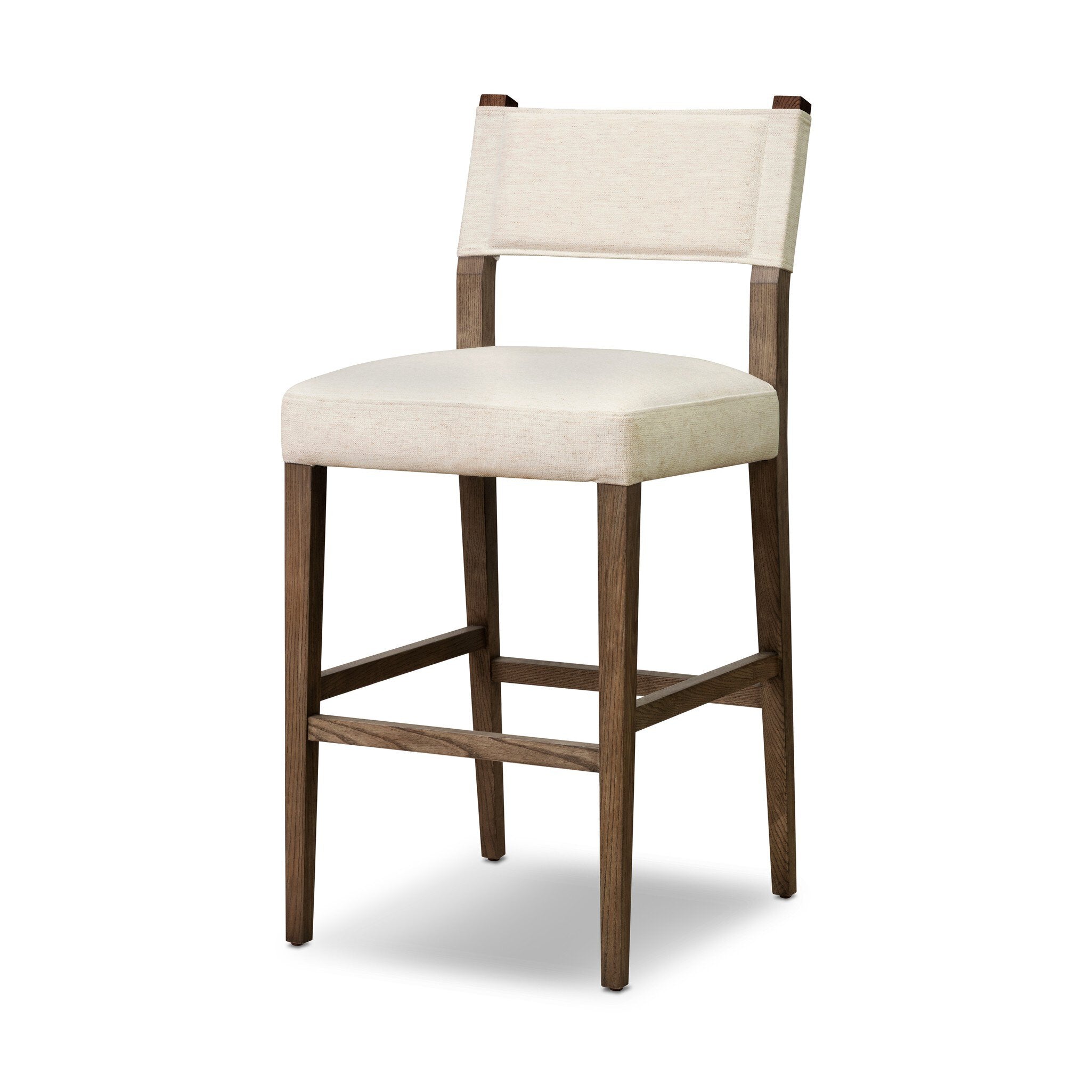 Four Hands Ferris Bar + Counter Stool — Crypton Nomad Snow-Amber Ash-Bar