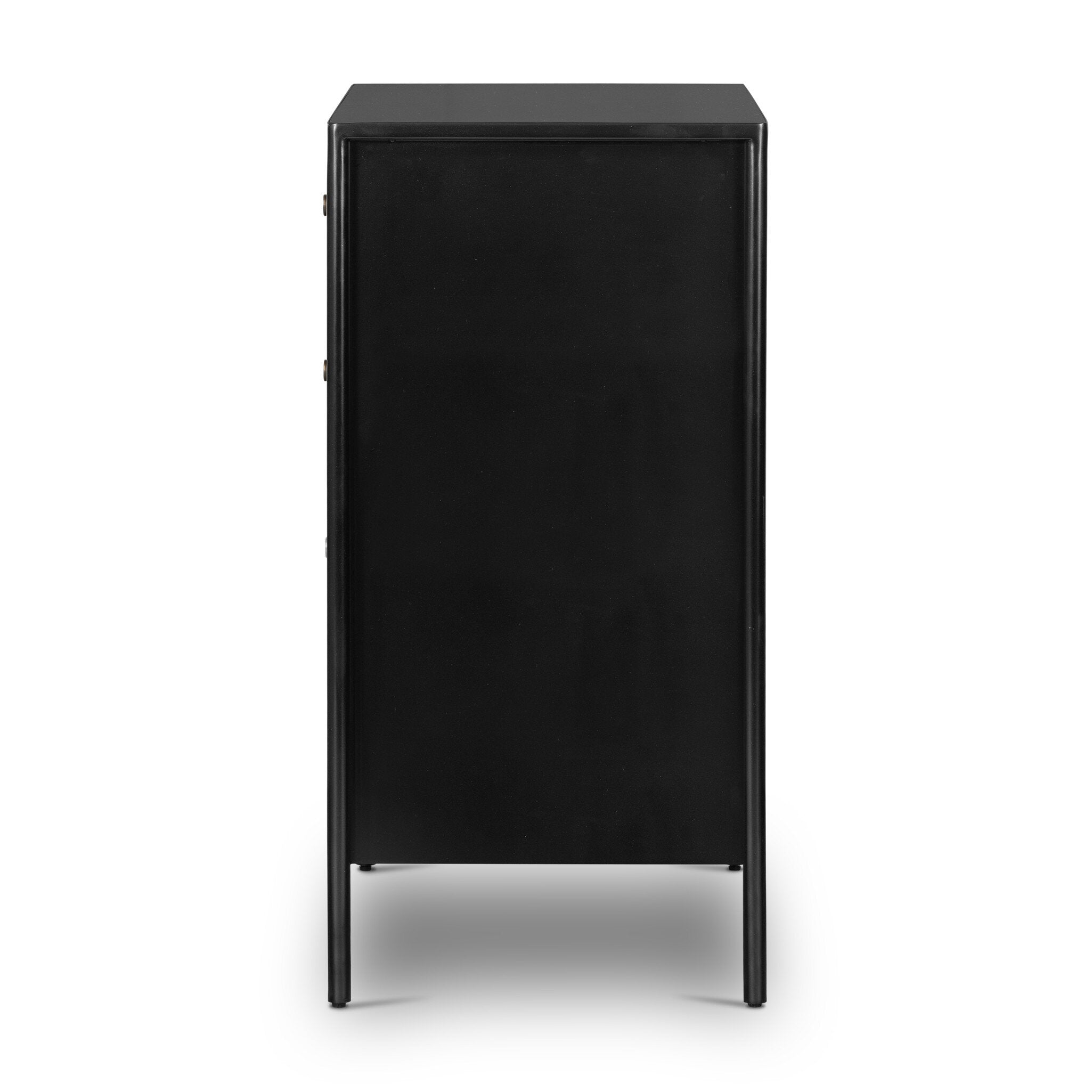 Four Hands Soto 5 Drawer Dresser — Black-Weathered Bronze