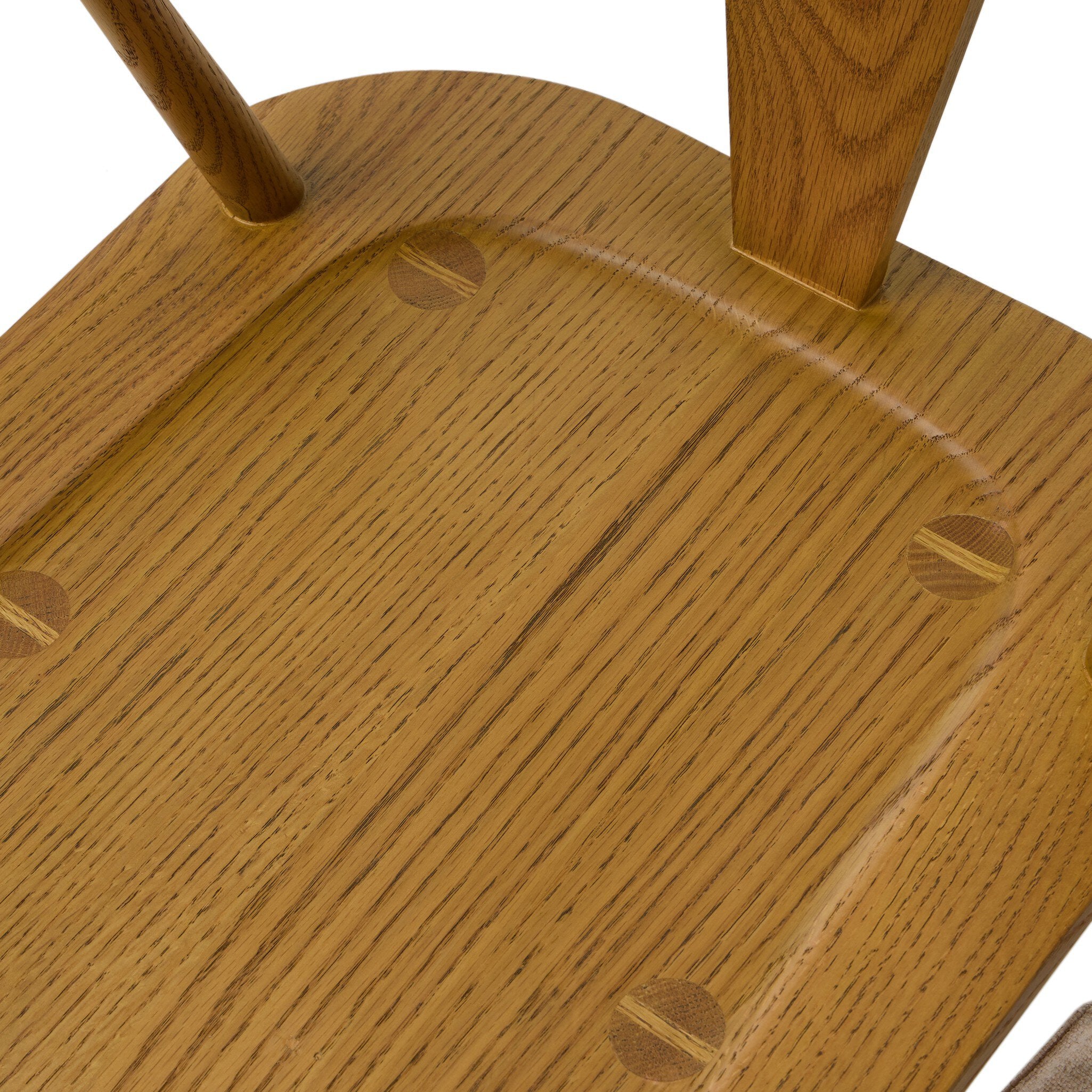 Four Hands Ripley Dining Chair — Sandy Oak-Antwerp Natural-Sandy Oak Veneer