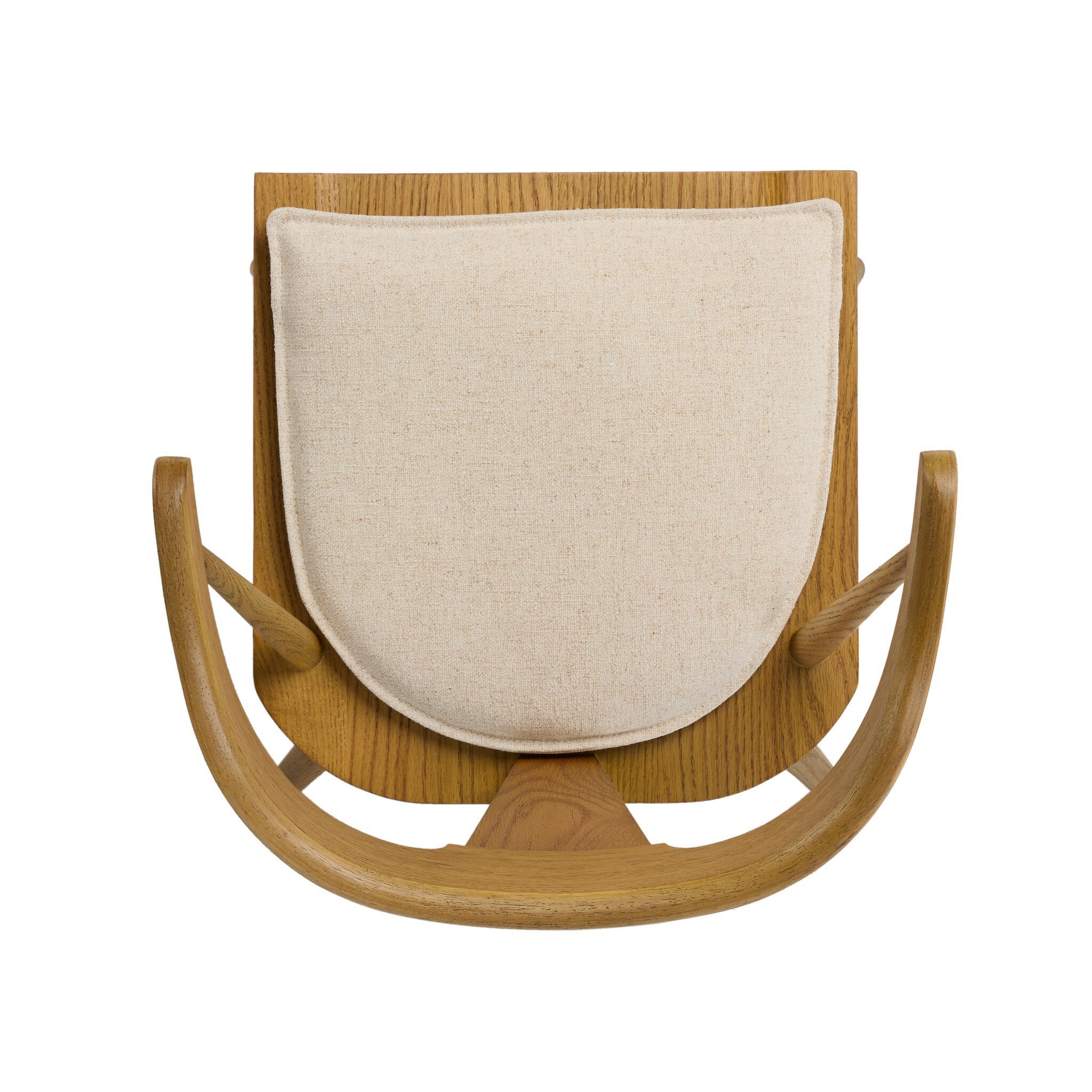 Four Hands Ripley Dining Chair — Sandy Oak-Antwerp Natural-Sandy Oak Veneer
