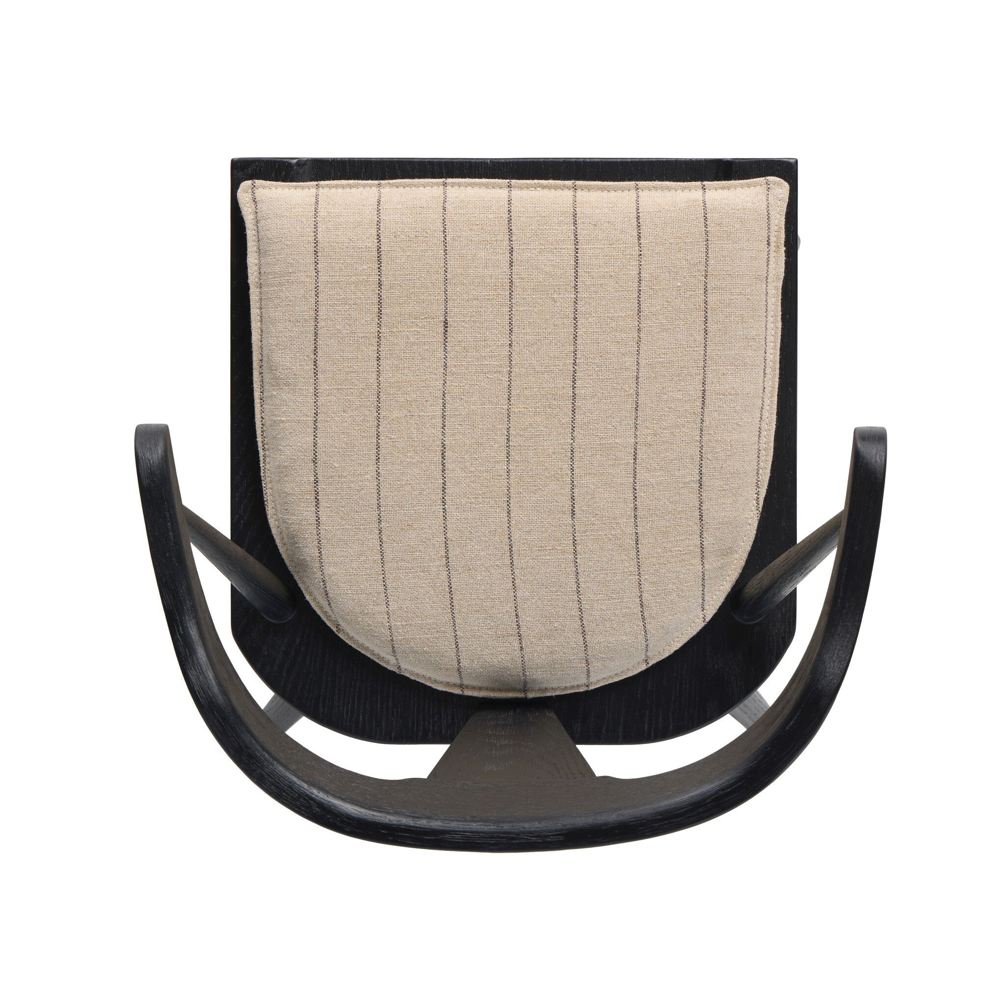 Four Hands Ripley Dining Chair — Black Oak-Lavon Flint-Black Oak Veneer