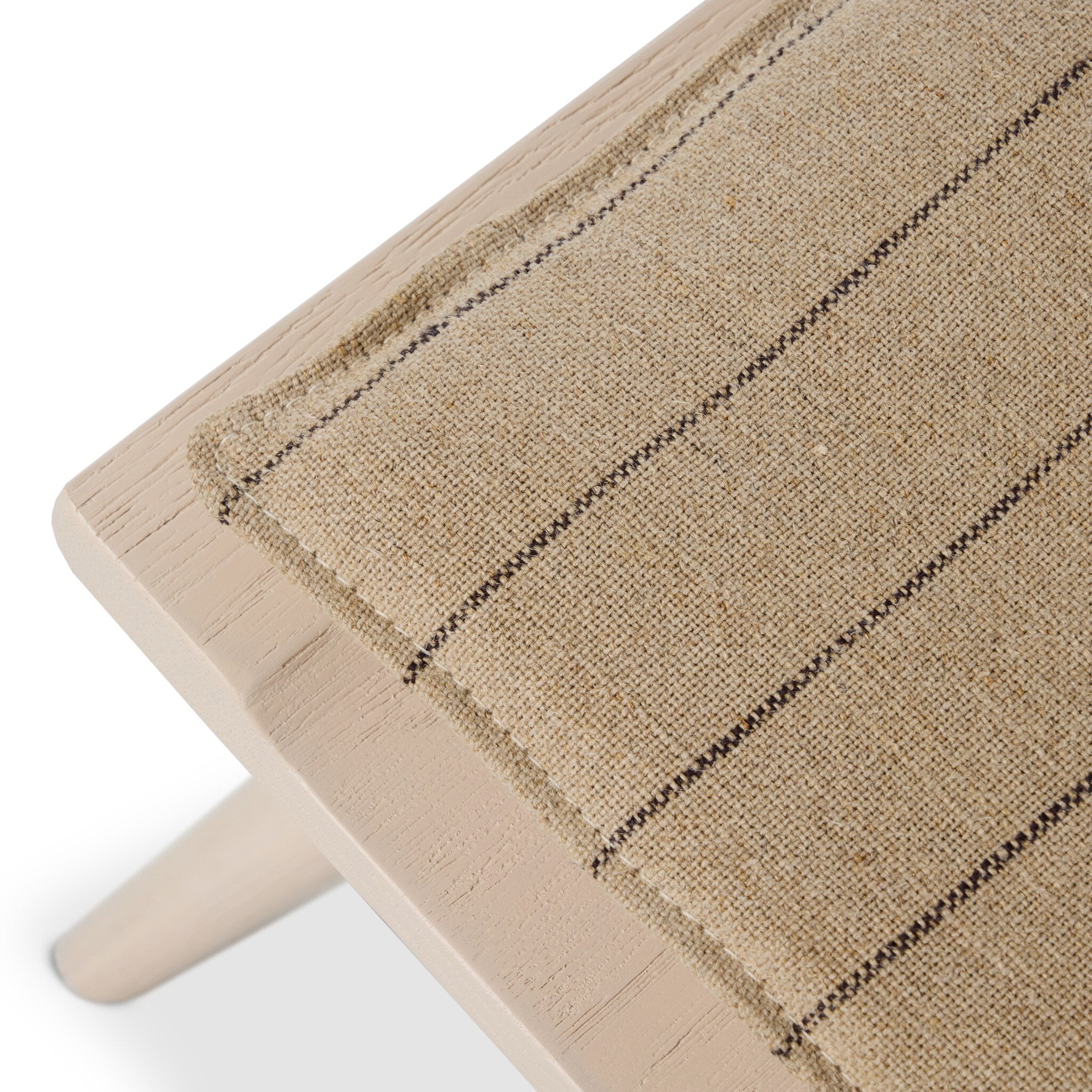 Four Hands Ripley Dining Chair — Off White Oak Solid-Lavon Flint-Off White Oak Veneer