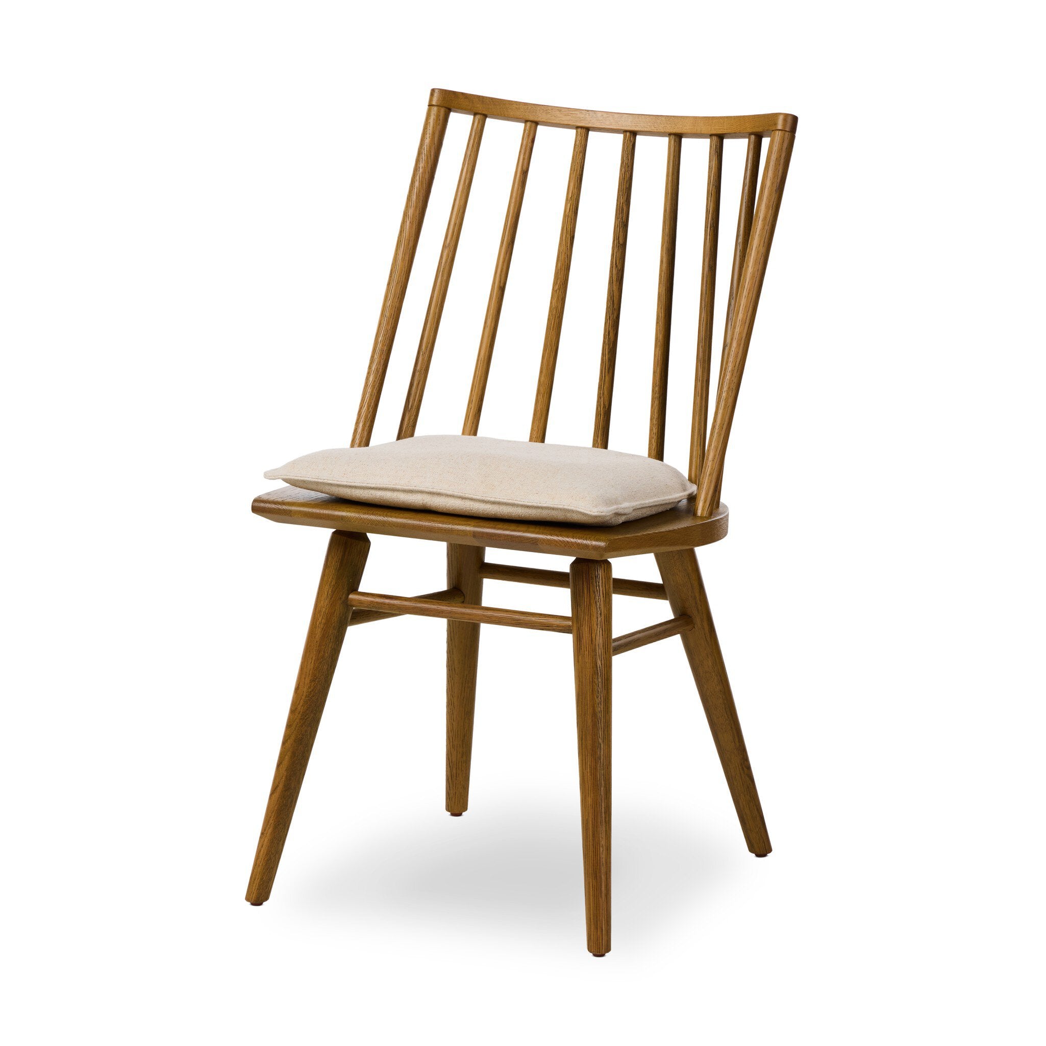 Four Hands Lewis Windsor Chair — Sandy Oak-Antwerp Natural