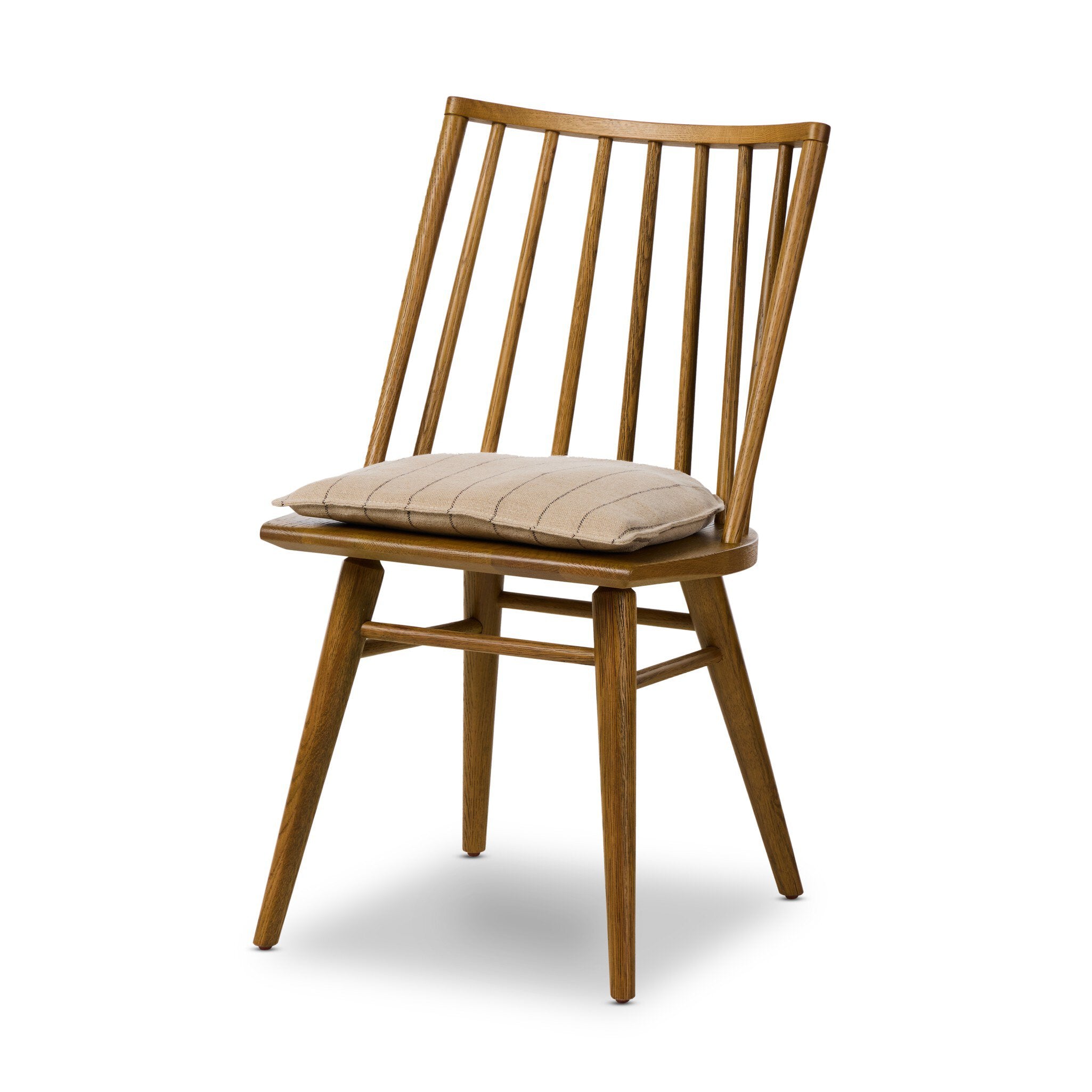 Four Hands Lewis Windsor Chair — Sandy Oak-Lavon Flint