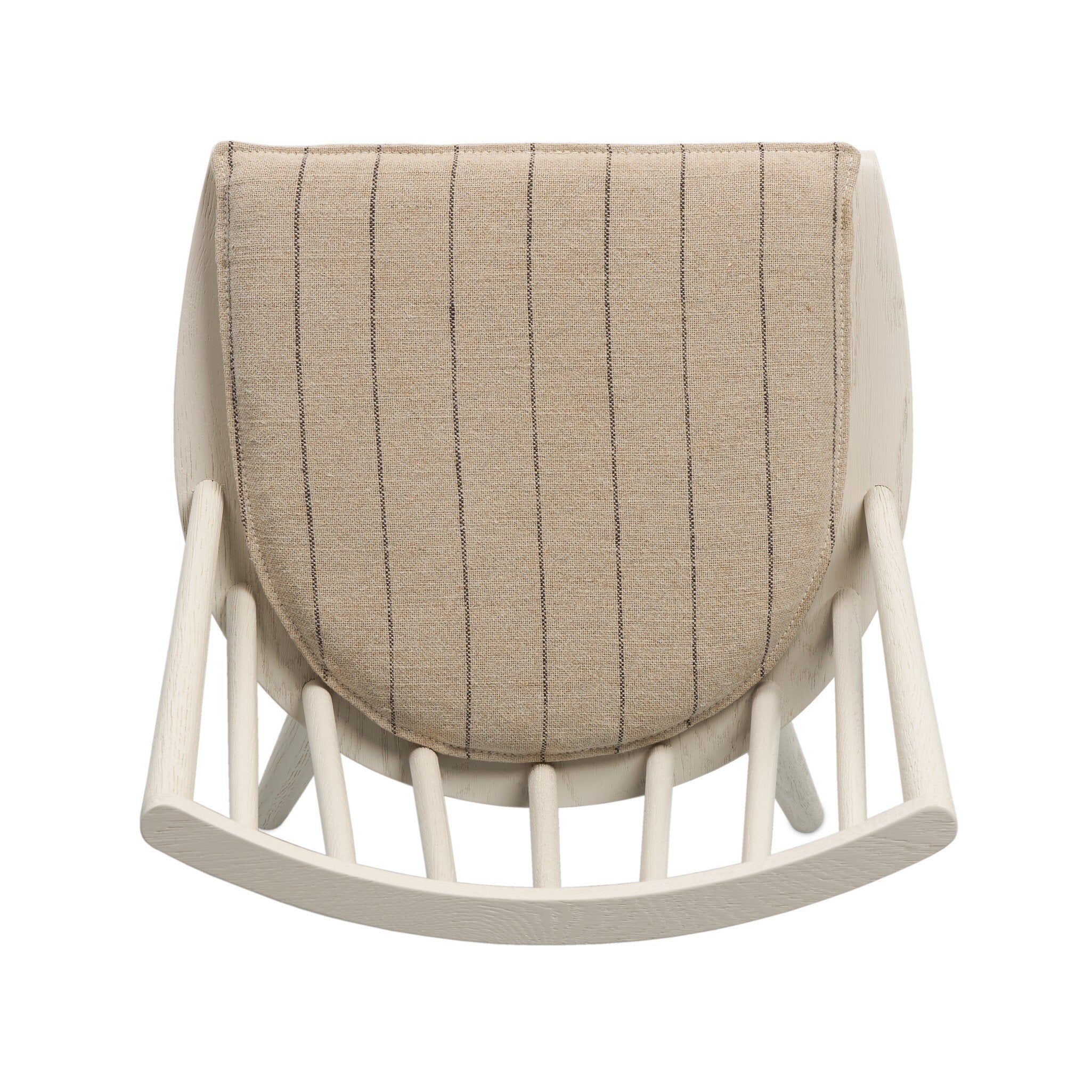 Four Hands Lewis Windsor Chair — Off White Oak Solid-Lavon Flint