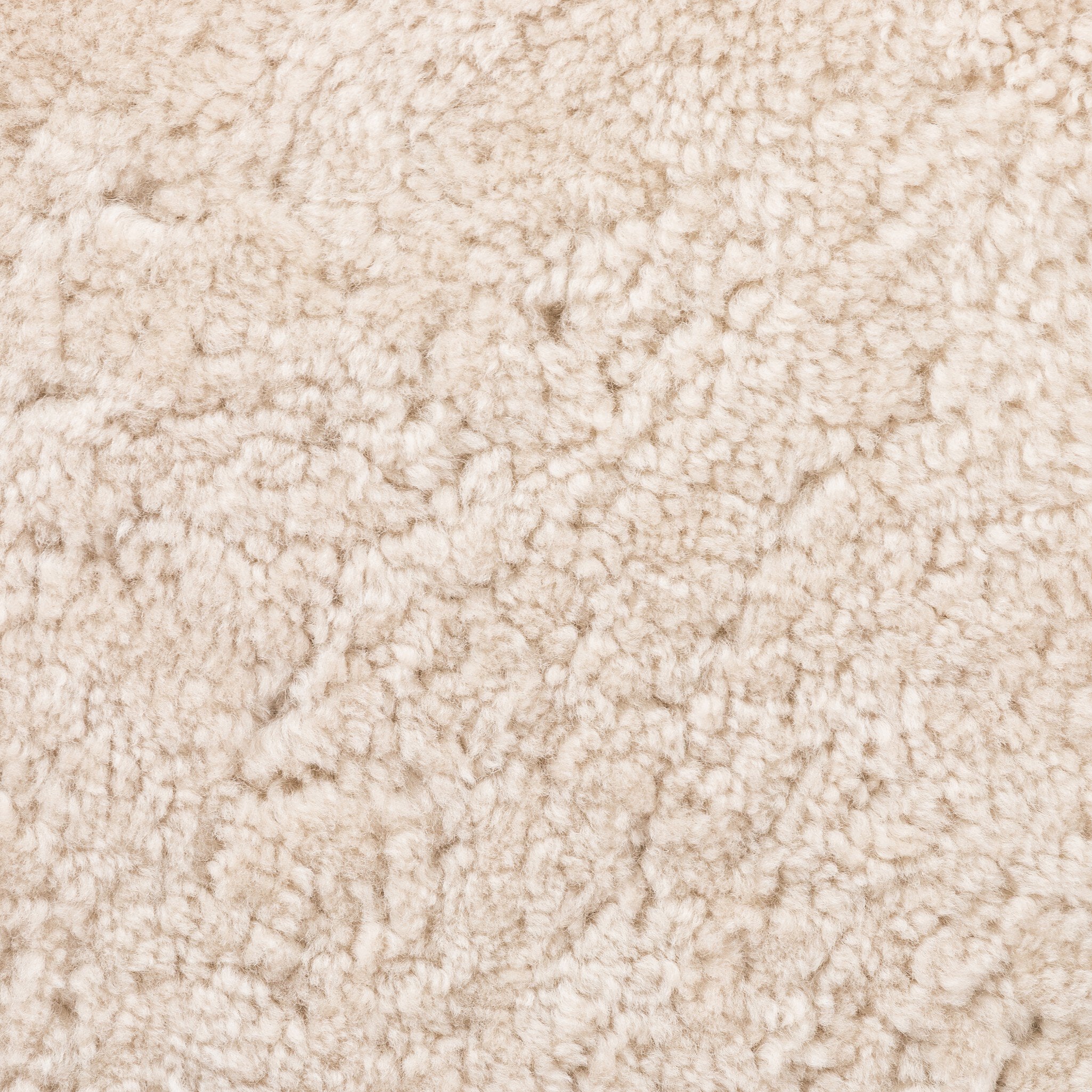 Four Hands Saldino Bar + Counter Stool — Beige Shearling-Blonde Nettlewood-Counter