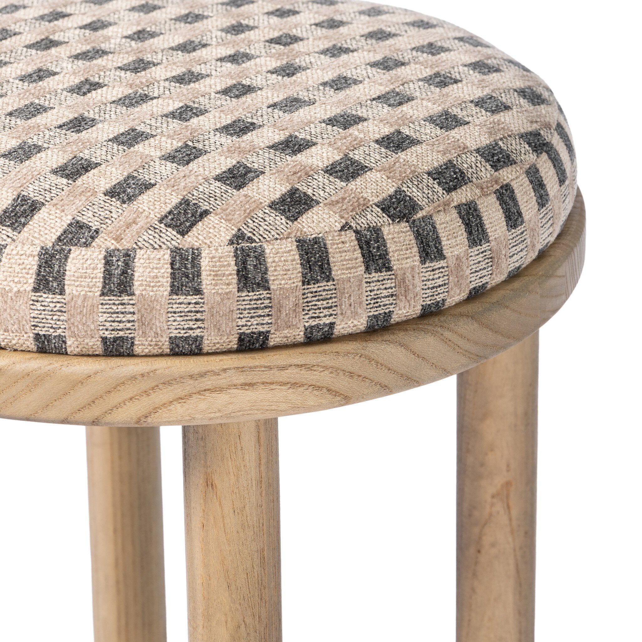 Four Hands Saldino Bar + Counter Stool — Firefinch Fawn-Blonde Nettlewood-Counter