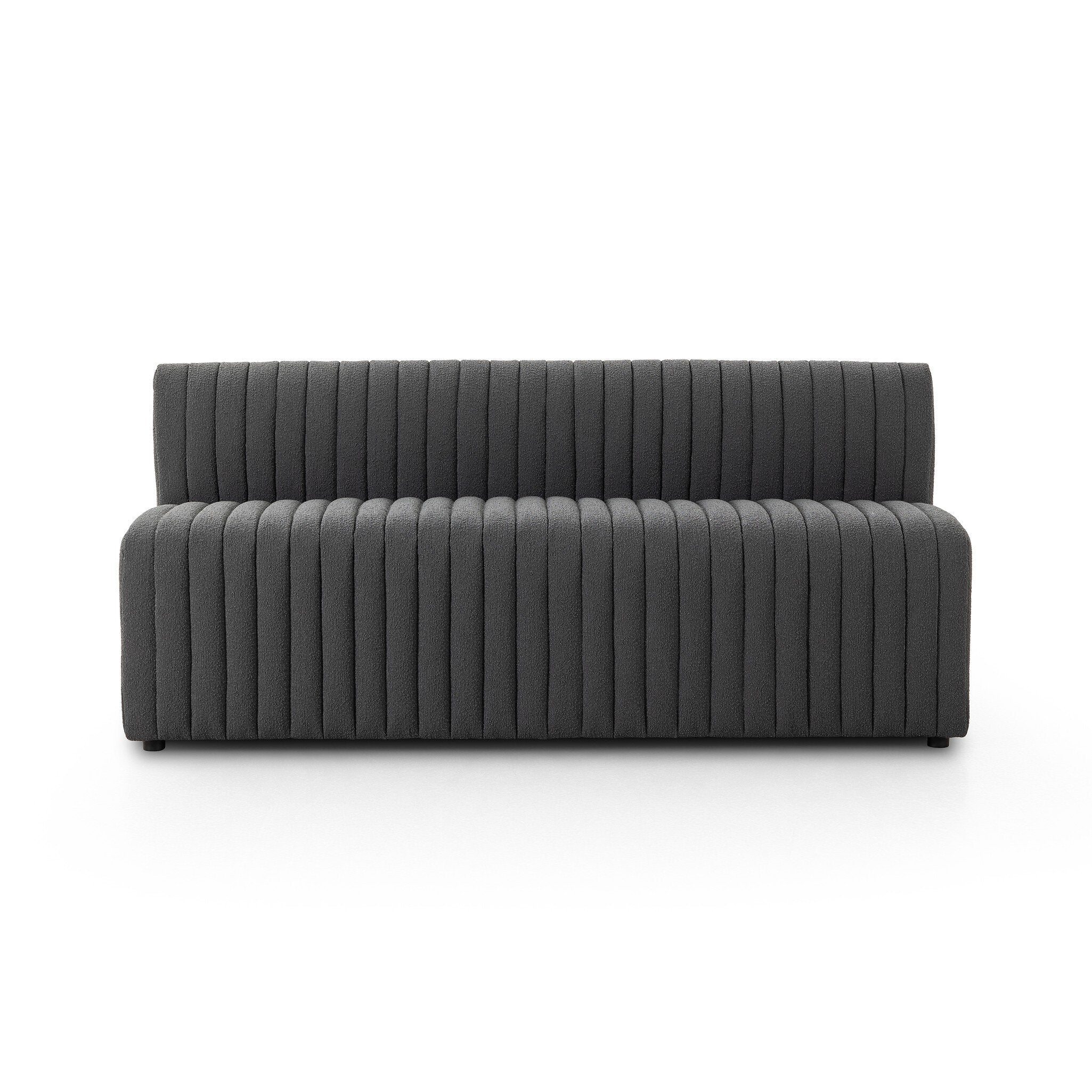 Four Hands Build Your Own: Augustine Dining Banquette — FIQA Boucle Charcoal