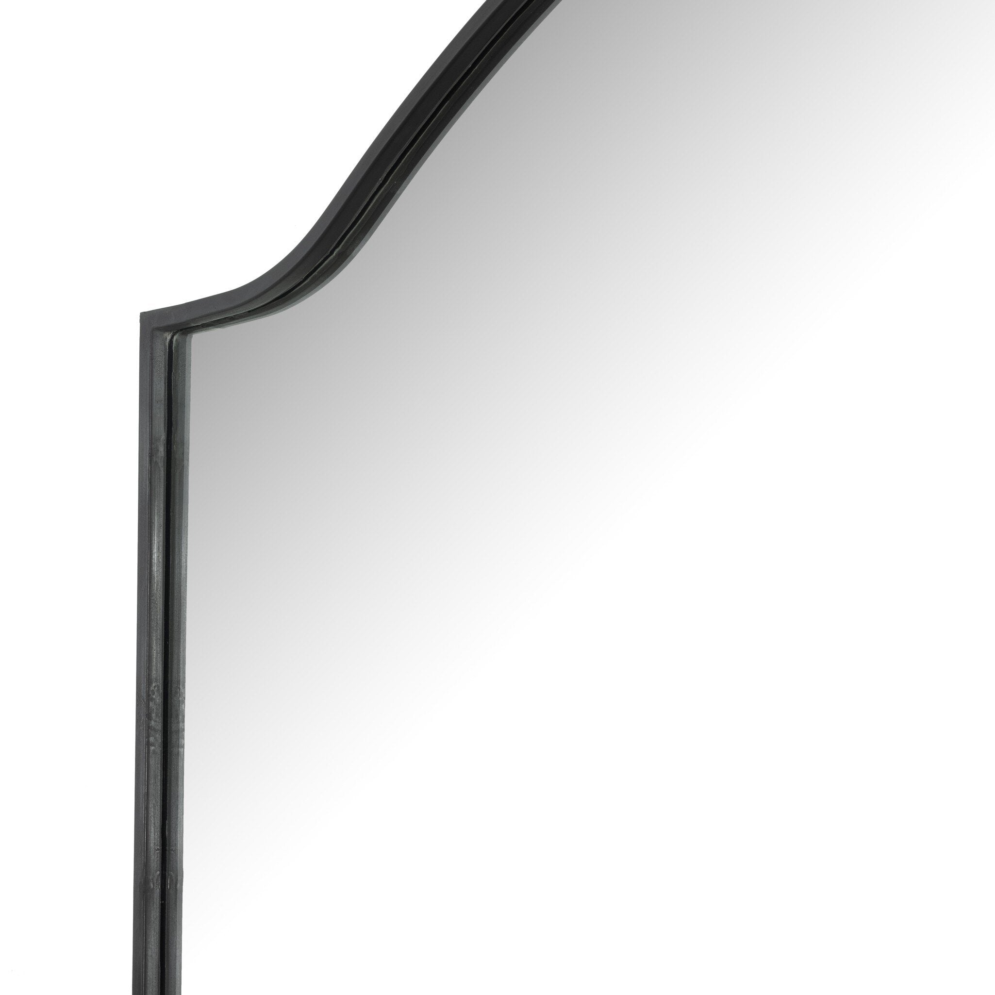 Four Hands Jacques Floor Mirror — Gunmetal