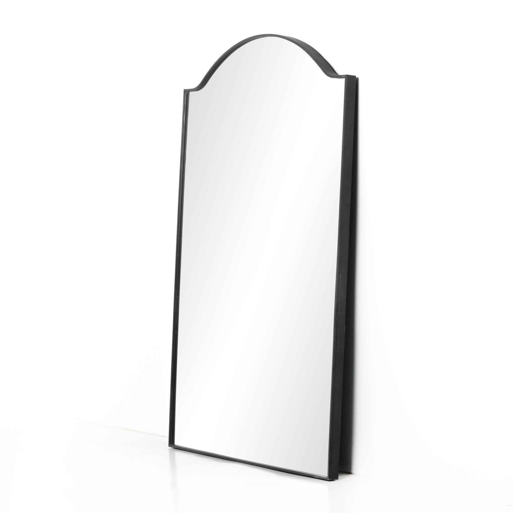 Four Hands Jacques Floor Mirror — Gunmetal
